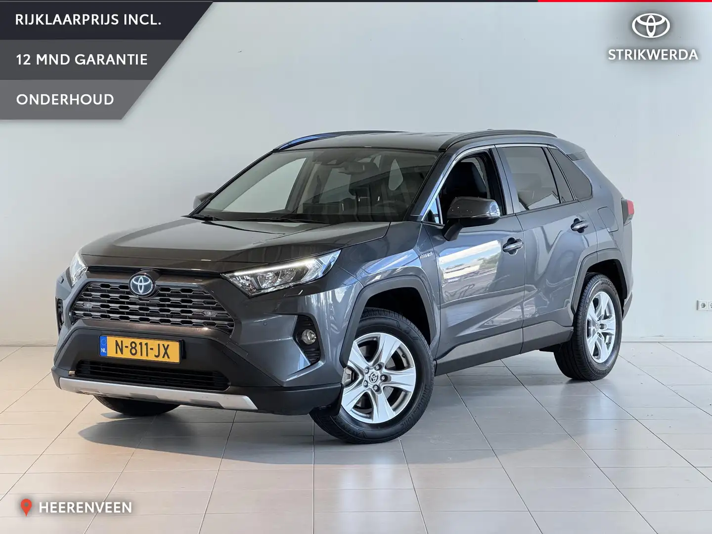 Toyota RAV 4 2.5 Hybrid Style | Elektr. achterklep | Keyless | Gris - 1