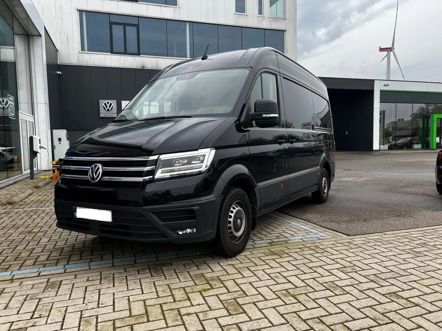 Volkswagen Crafter Crafter 35 TDI HA Plus Trendline Zwart - 1