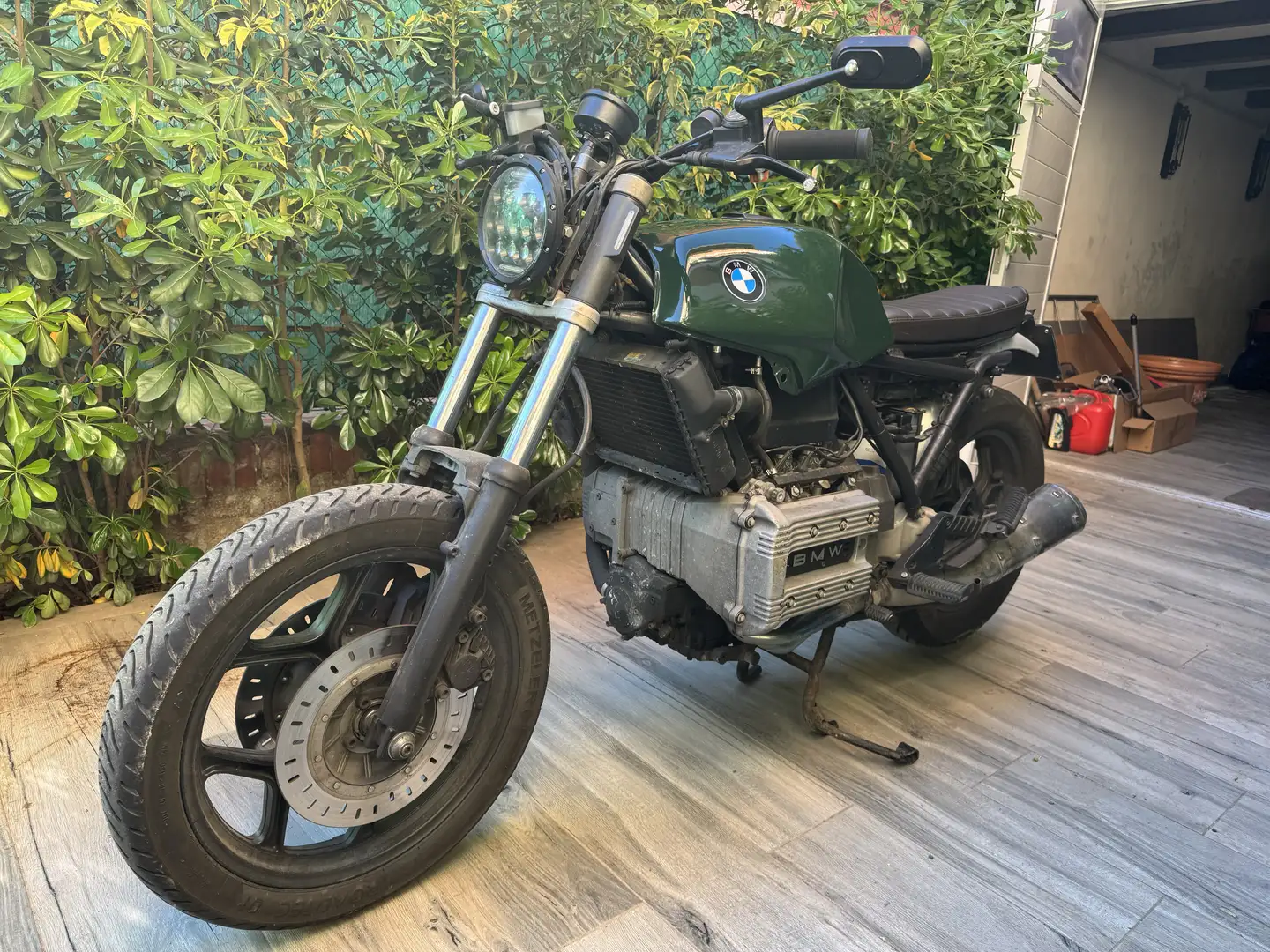 BMW K 75 cafe racer custom Verde - 2