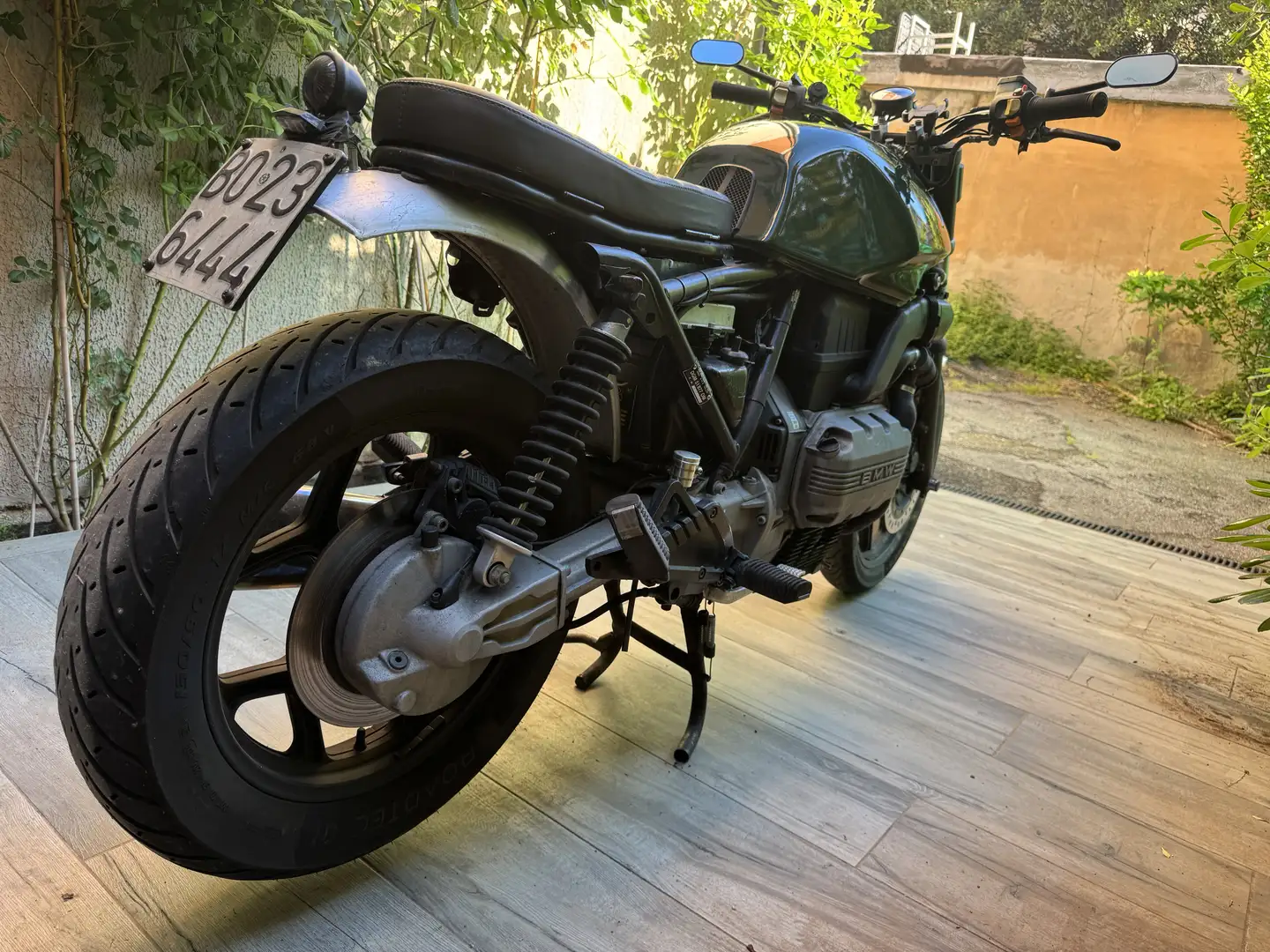 BMW K 75 cafe racer custom Verde - 1
