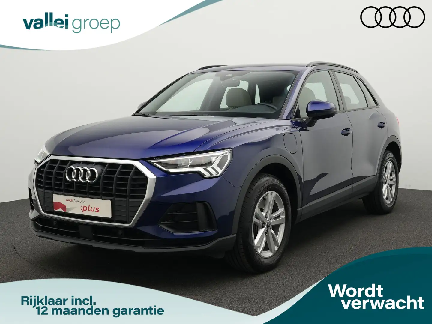 Audi Q3 45 TFSI e 245 pk S-tronic edition | Leder | Achter Blauw - 1