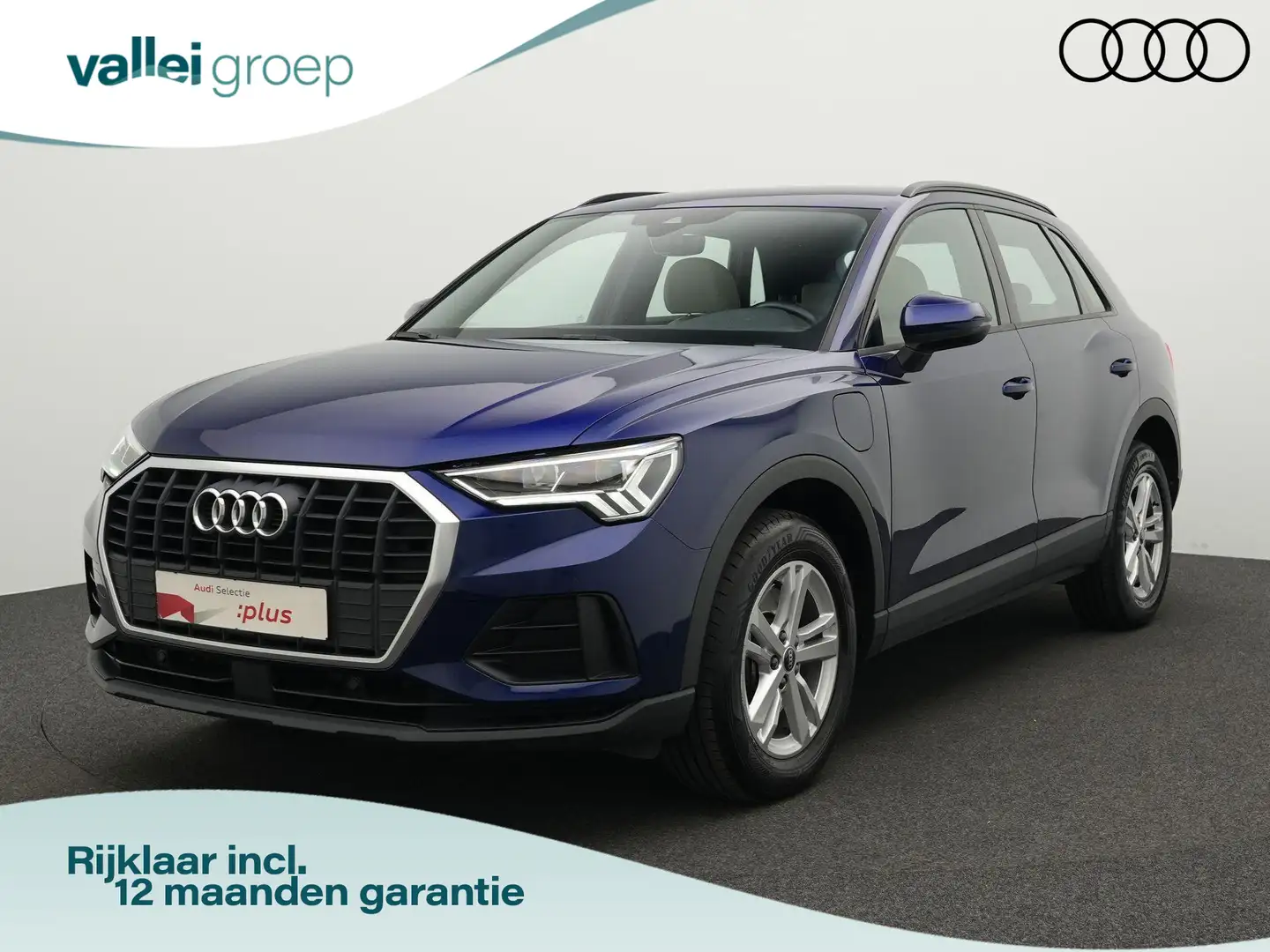 Audi Q3 45 TFSI e 245 pk S-tronic edition | Leder | Achter Blauw - 1