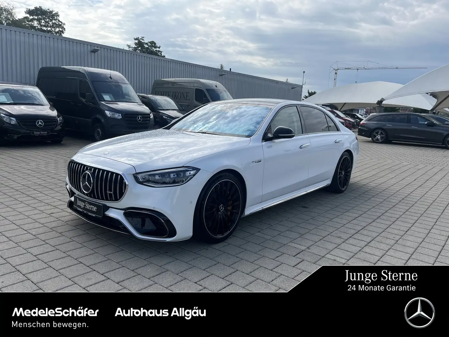 Mercedes-Benz S 63 AMG S 63 AMG E Performance lang 21" 4xMASSAGE TV Weiß - 1
