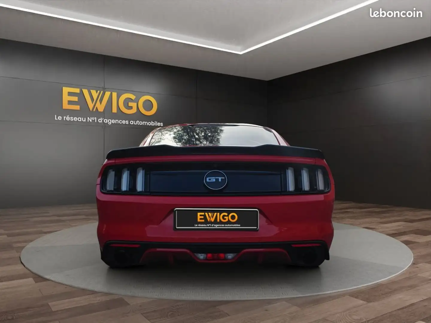 Ford Mustang 5.0 420 ch v8 gt premium camera sieges chauffants-ventiles garantie 6 mois Roşu - 2