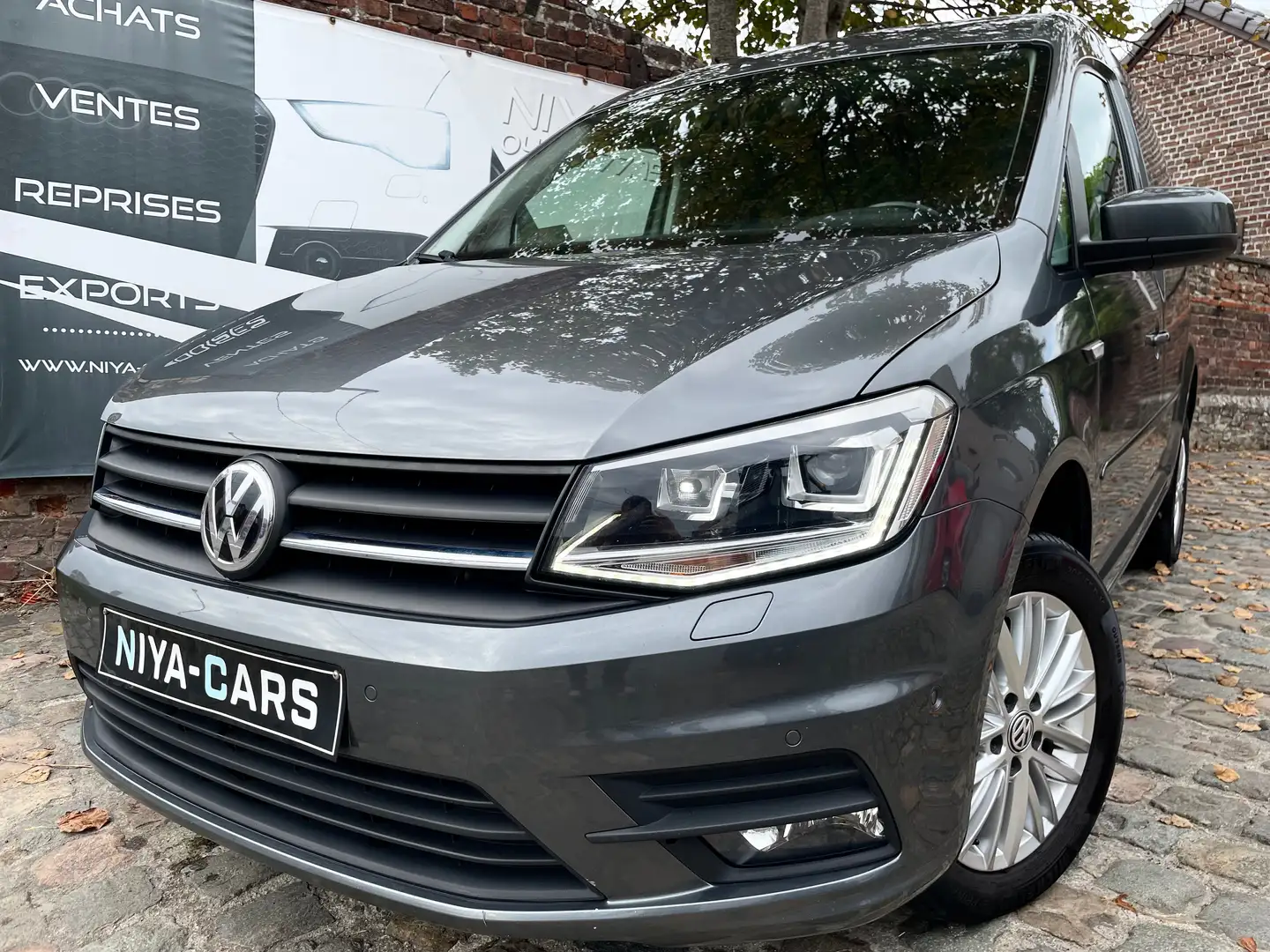 Volkswagen Caddy 4Motion DSG (EU6) **FULL OPTIONS**PRETE A IMMATR** Gris - 1