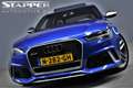 Audi RS6 4.0 TFSI 561pk Quattro Miltek/Pano/Head-Up/Carplay Blau - thumbnail 5