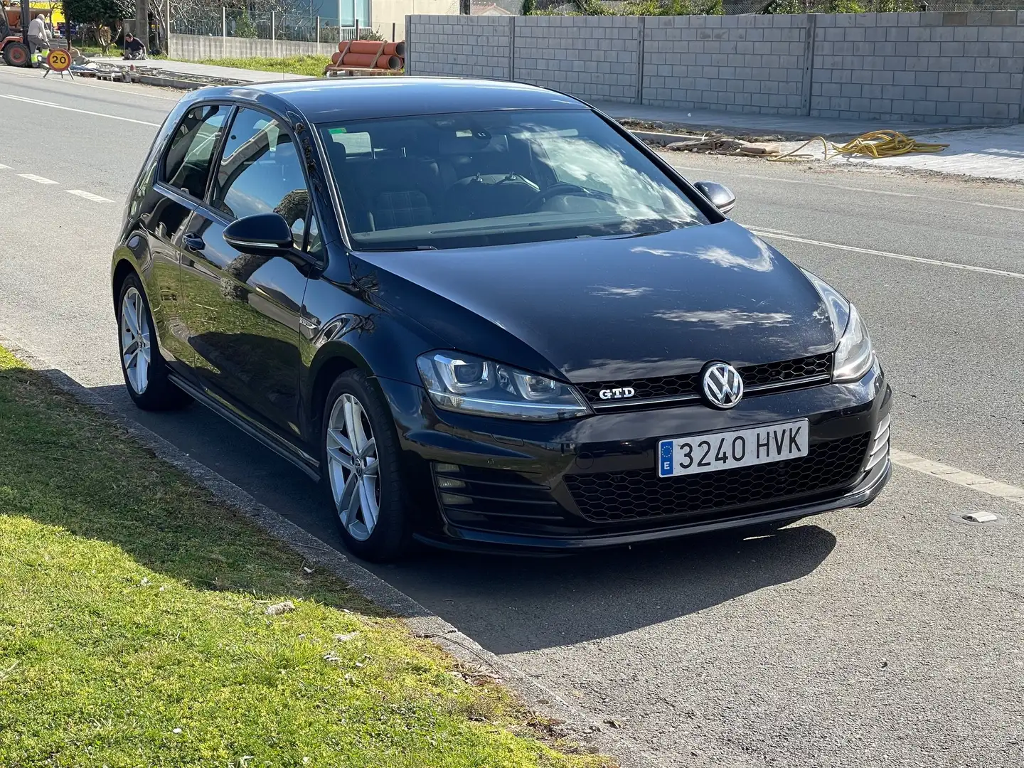 Volkswagen Golf GTD 2.0TDI CR BMT 184 Negro - 1