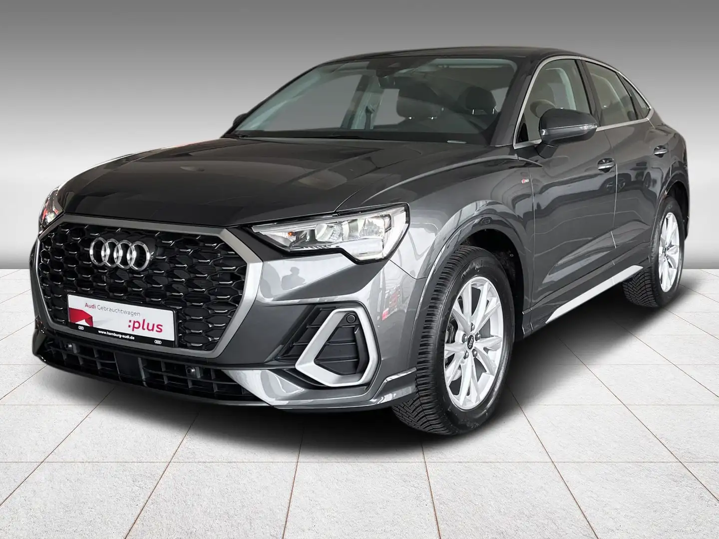 Audi Q3 35 TDI S line S tronic Navi ACC Cam Gris - 2