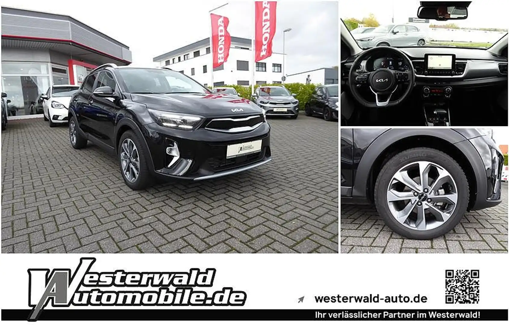Kia Stonic 1.0 T-GDI OPF Mild Hybrid DCT7 Spirit / Tech Schwarz - 1