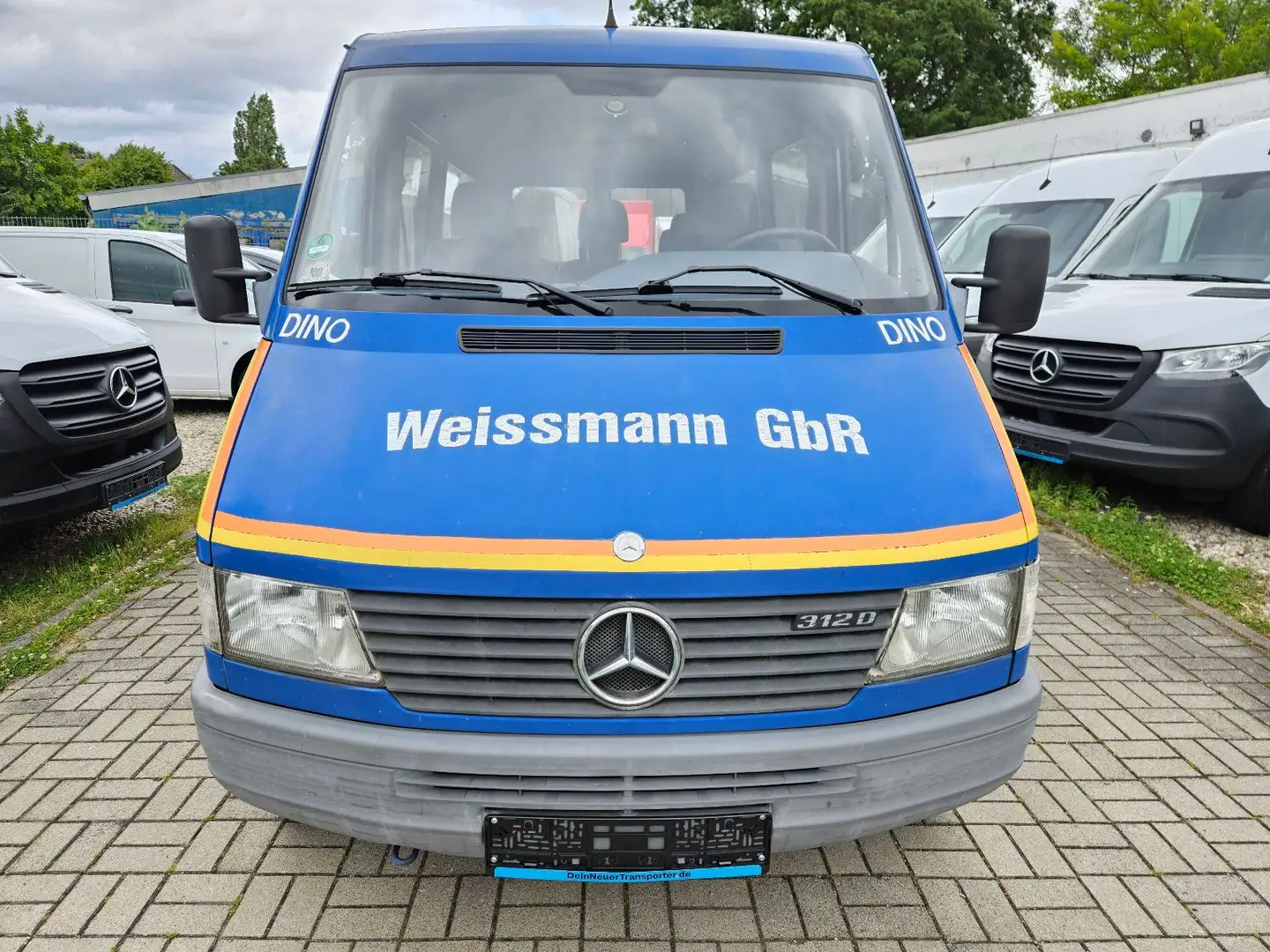 Mercedes-Benz Sprinter 312 D 903|1.HAND|9SITZE|TOP ZUSTAND|DPF Blauw - 2