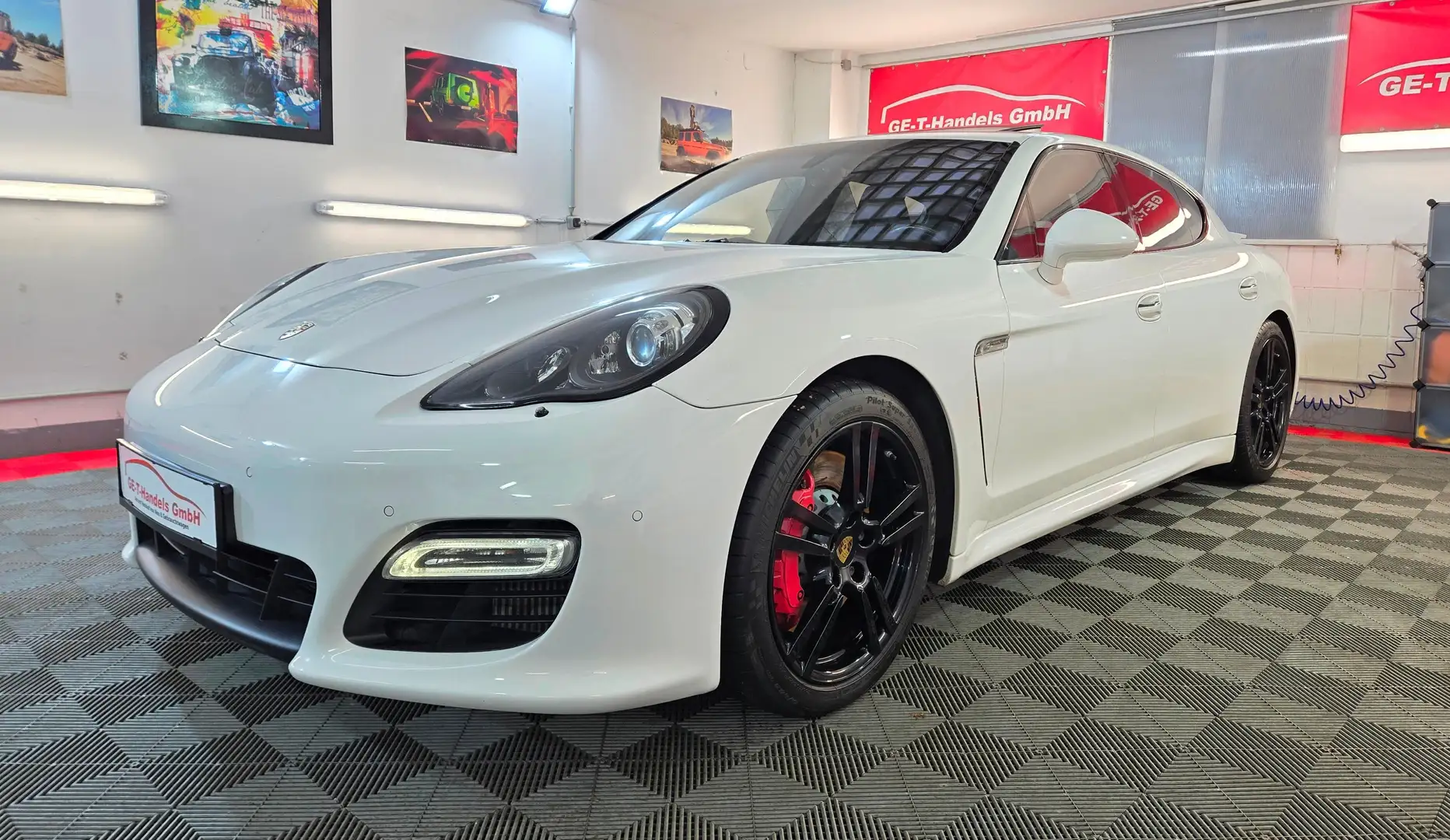 Porsche Panamera Panamera Turbo S DSG Approved Garantie Weiß - 1