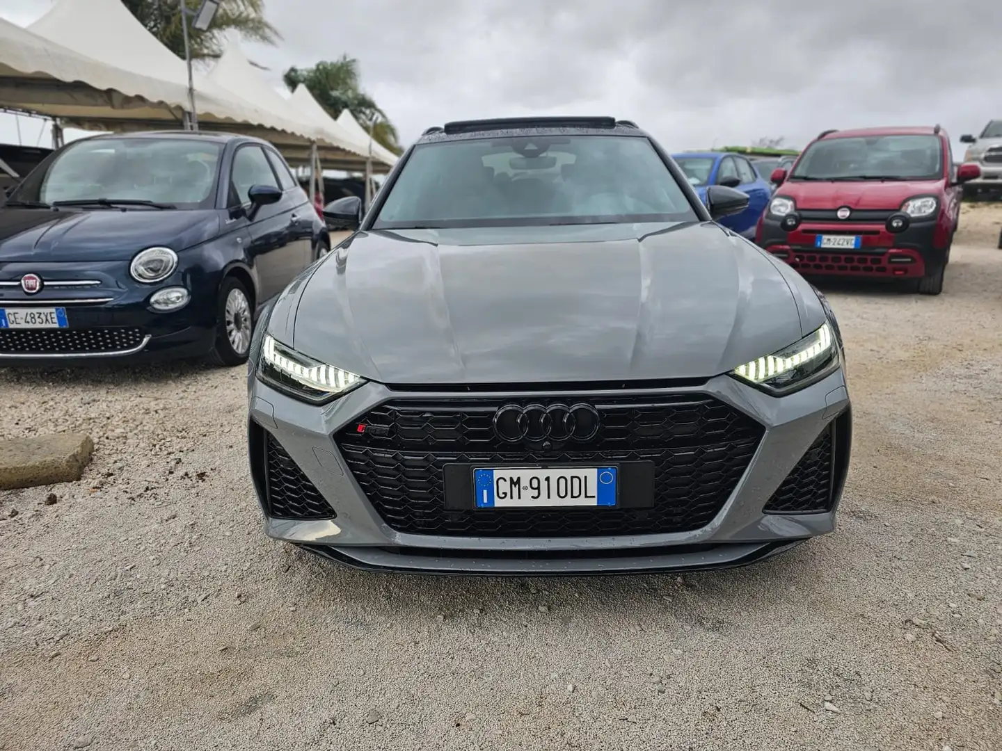 Audi RS6 A6 V 2018 Avant Avant 4.0 mhev quattro tiptronic Argintiu - 2