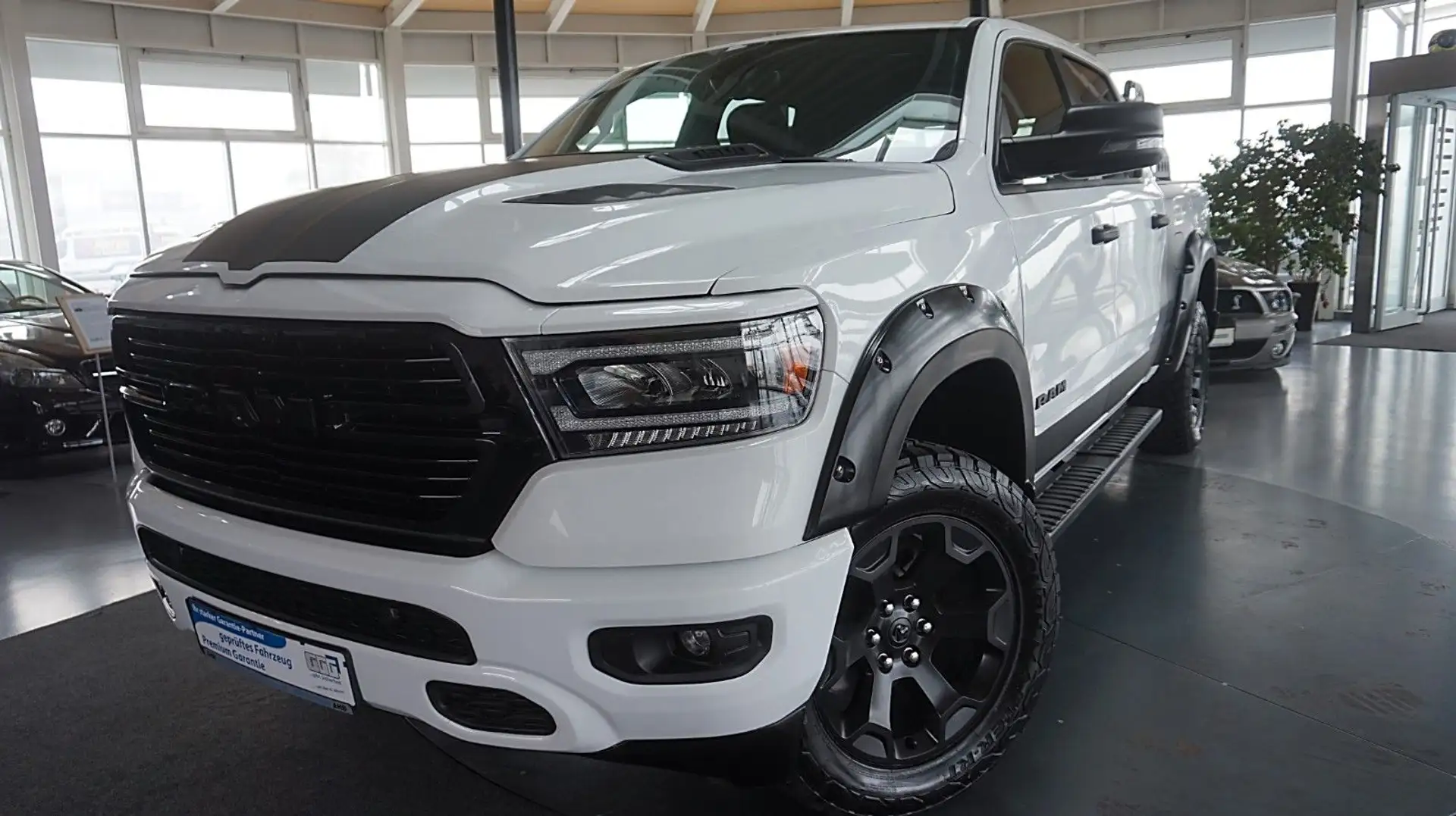 Dodge RAM 1500 SPORT* eTorque*Crew Cab*hoch-breit*AHK* Blanco - 1