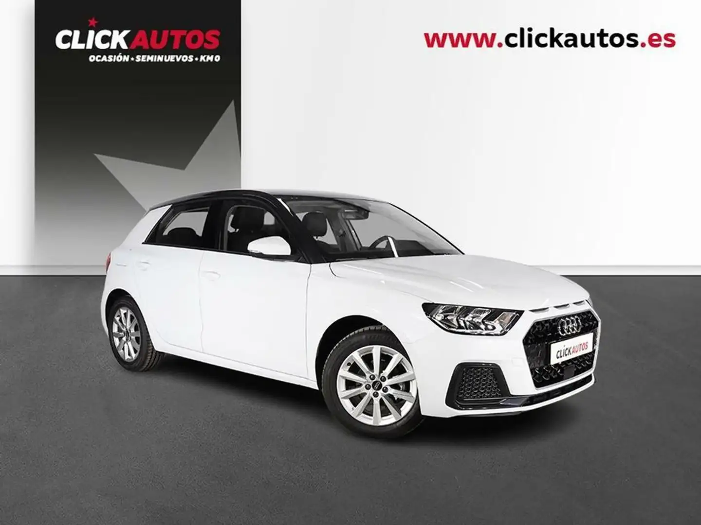 Audi A1 TFSI 110CV Advanced Stronic Blanc - 2