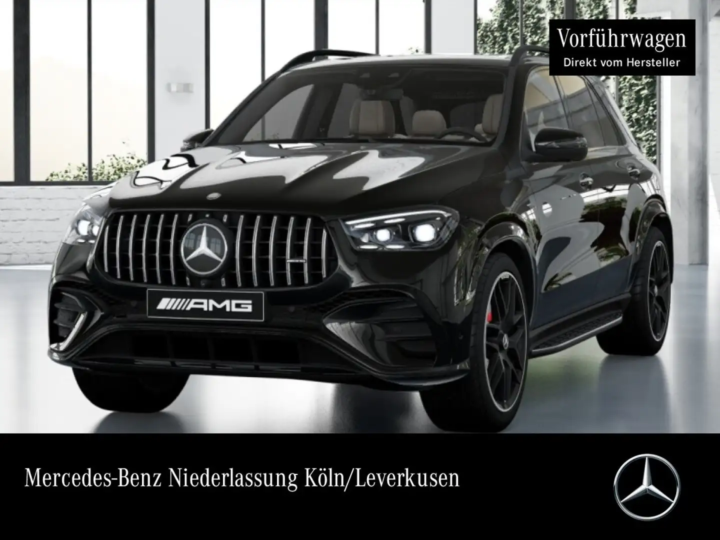 Mercedes-Benz GLE 53 AMG GLE 53 HYBRID 4M NIGHT+PANO+360+AHK+MULTIBEAM+HUD Schwarz - 1