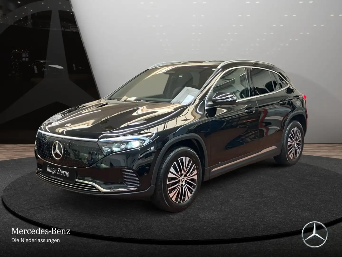 Mercedes-Benz EQA 300 4M PROG+ADVANCED+KAMERA+MEMORY+SPUR Schwarz - 2