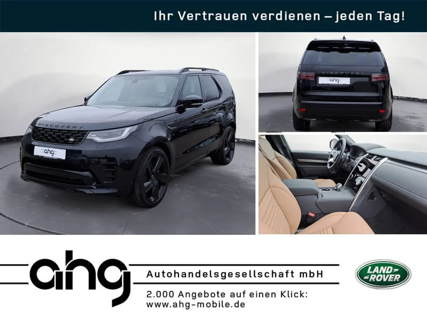 Land Rover Discovery D250 DYNAMIC HSE Tempom.aktiv Panorama Negro - 1