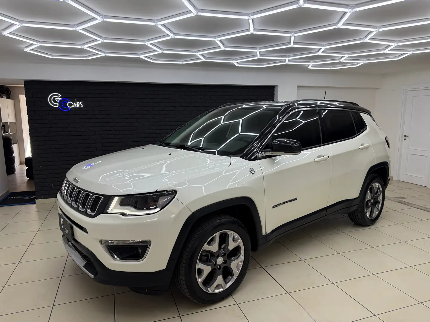 Jeep Compass 2.0 mjt Opening Edition 4wd 140cv auto FULL ITA Weiß - 1