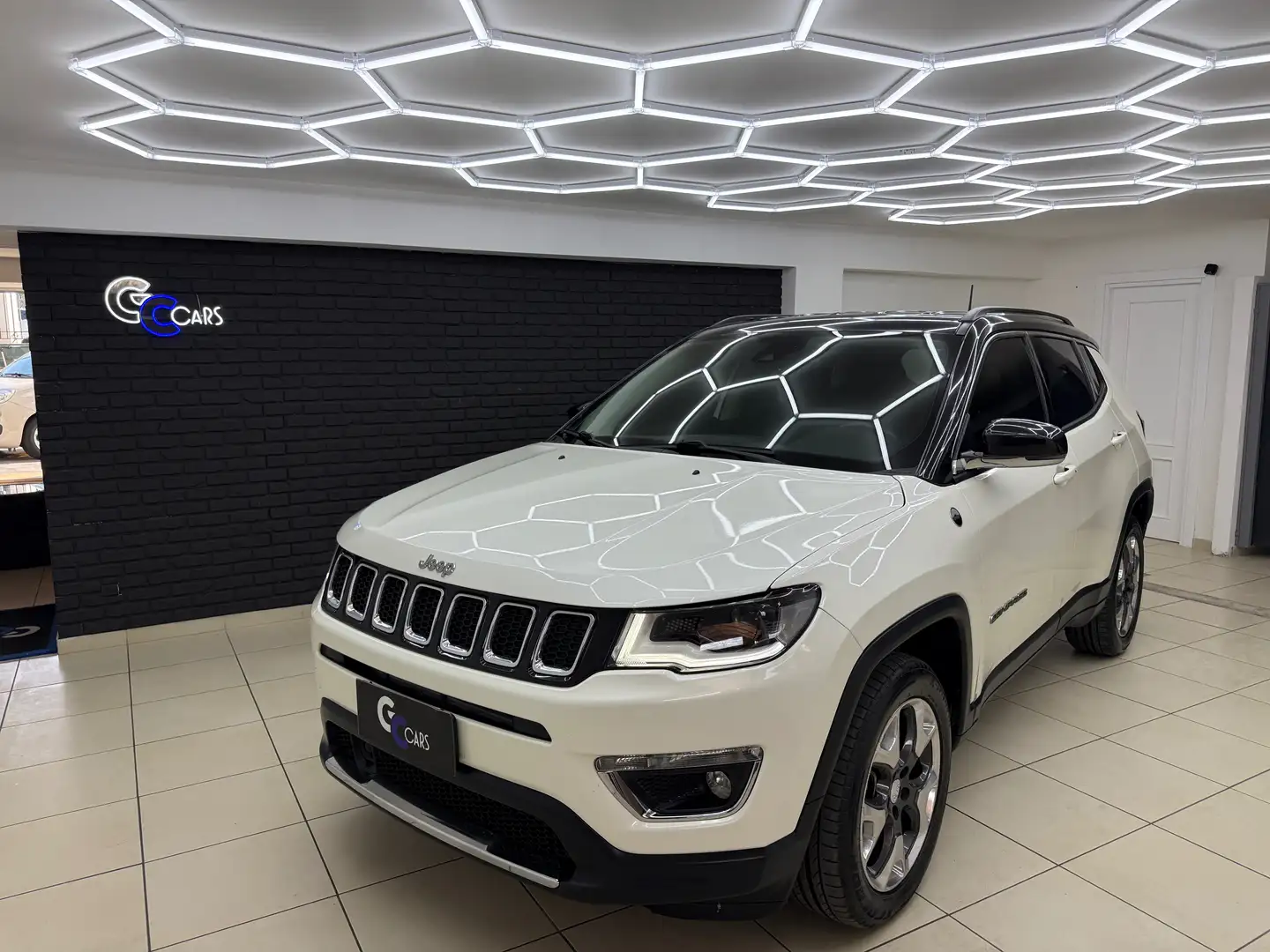 Jeep Compass 2.0 mjt Opening Edition 4wd 140cv auto FULL ITA Weiß - 2