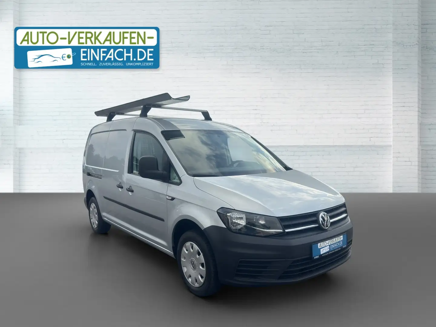 Volkswagen Caddy 2.0 TDI,Maxi,Flügelt,Gar,Klima,1H,TÜV,Serv. Argent - 1
