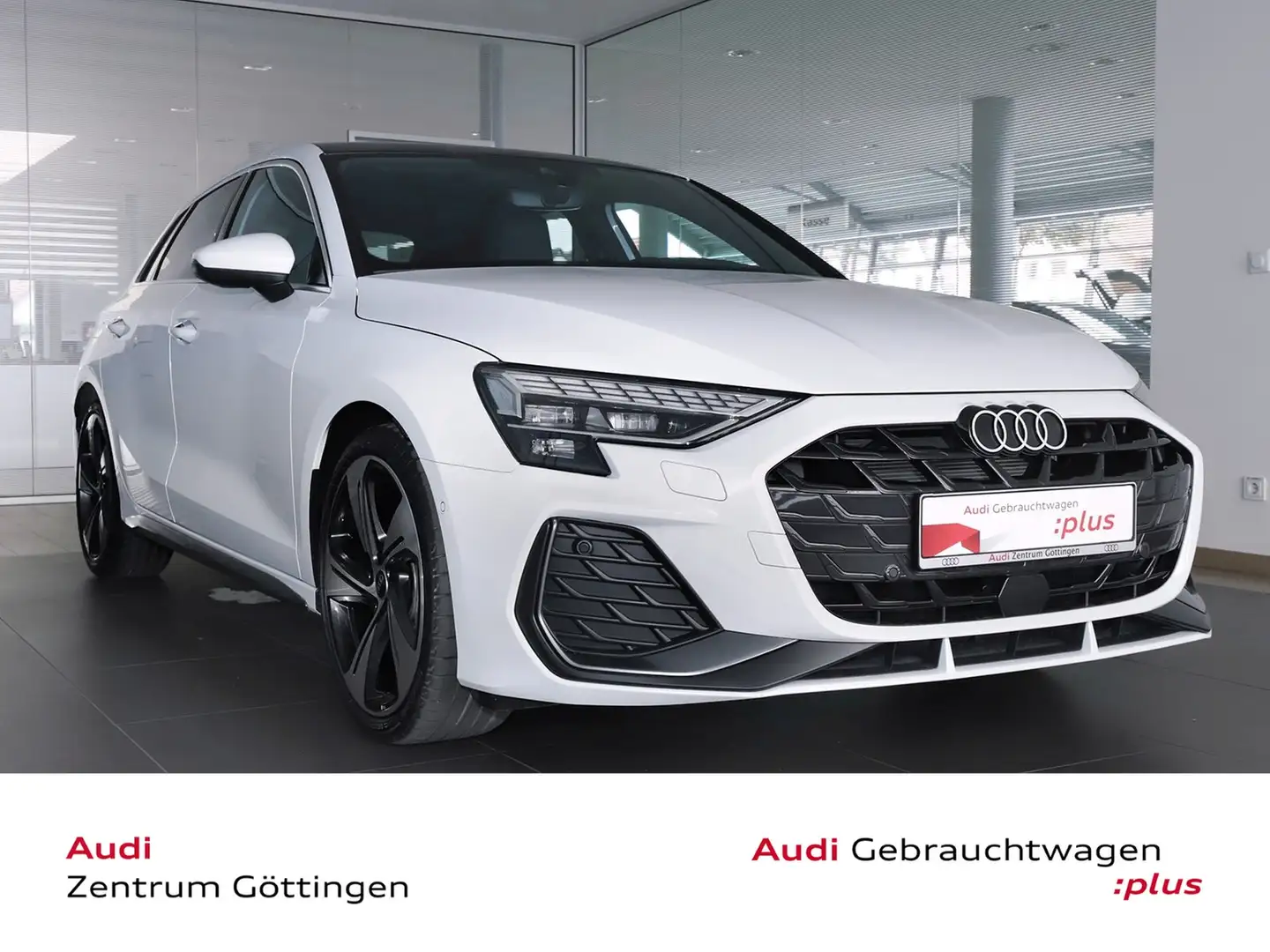 Audi A3 Sportback Sline 35TDI Str. PANO+MATIX+HEAD UP Blanc - 2