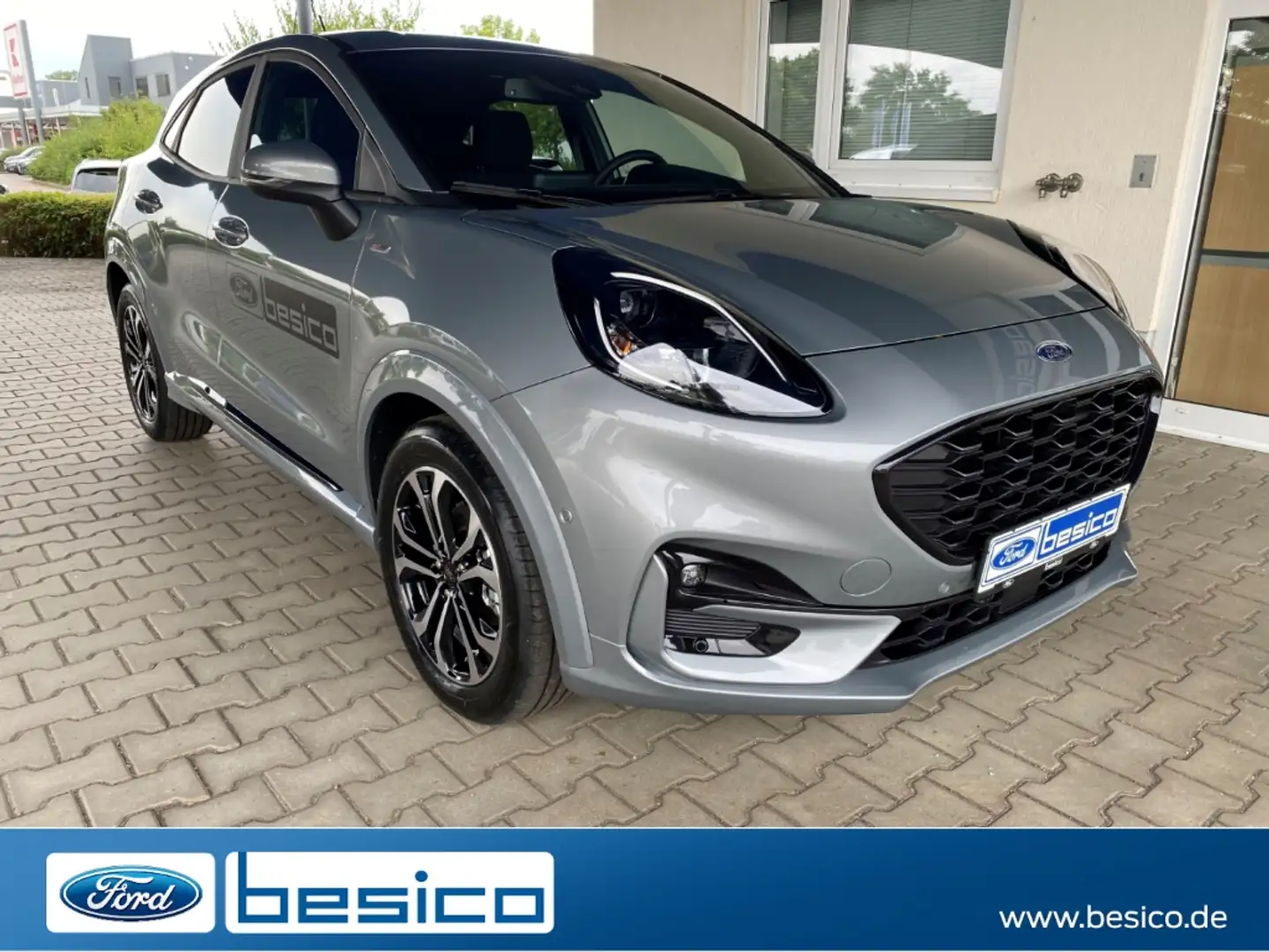 Ford Puma ST-Line MHEV+LED+PDC+NAV+DAB+BLIS+iACC+Winter Pake Silber - 1