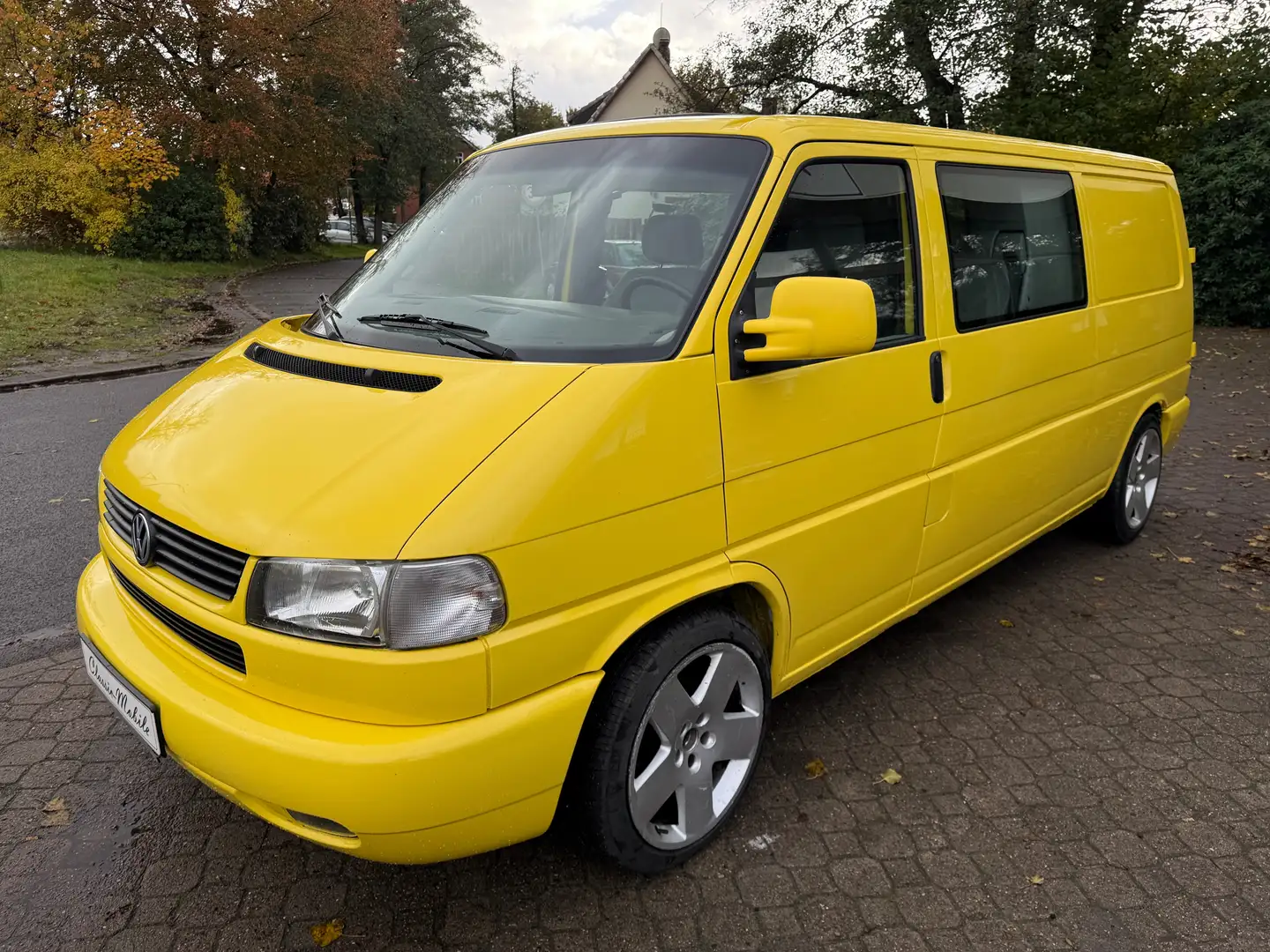 Volkswagen T4 2.5 TDI Halbkasten Mixto LR *Lang*Klima*AHK*eSD* Gelb - 2