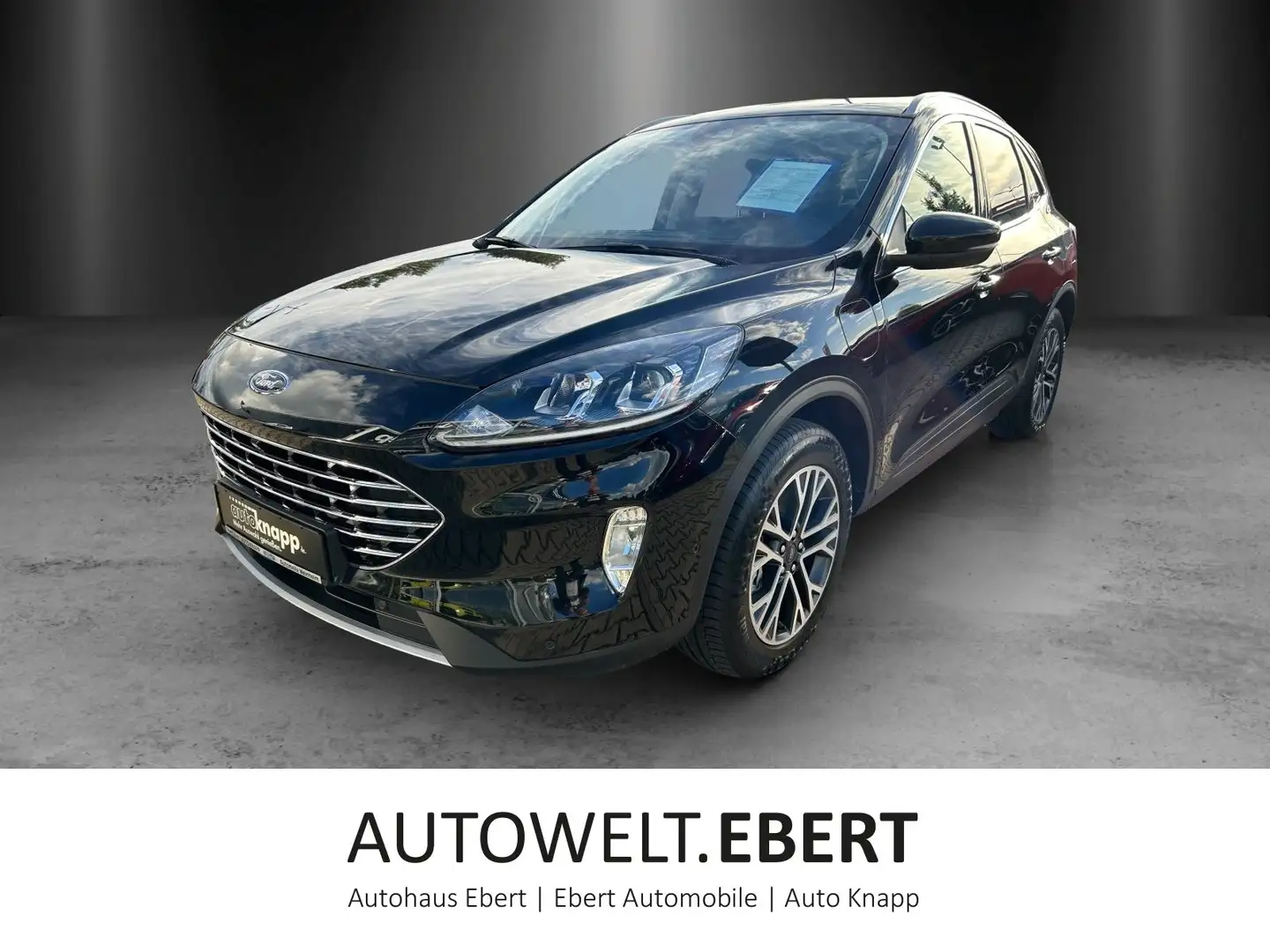 Ford Kuga Titanium PHEV AHK-abnehmbar Navi Soundsyste crna - 1