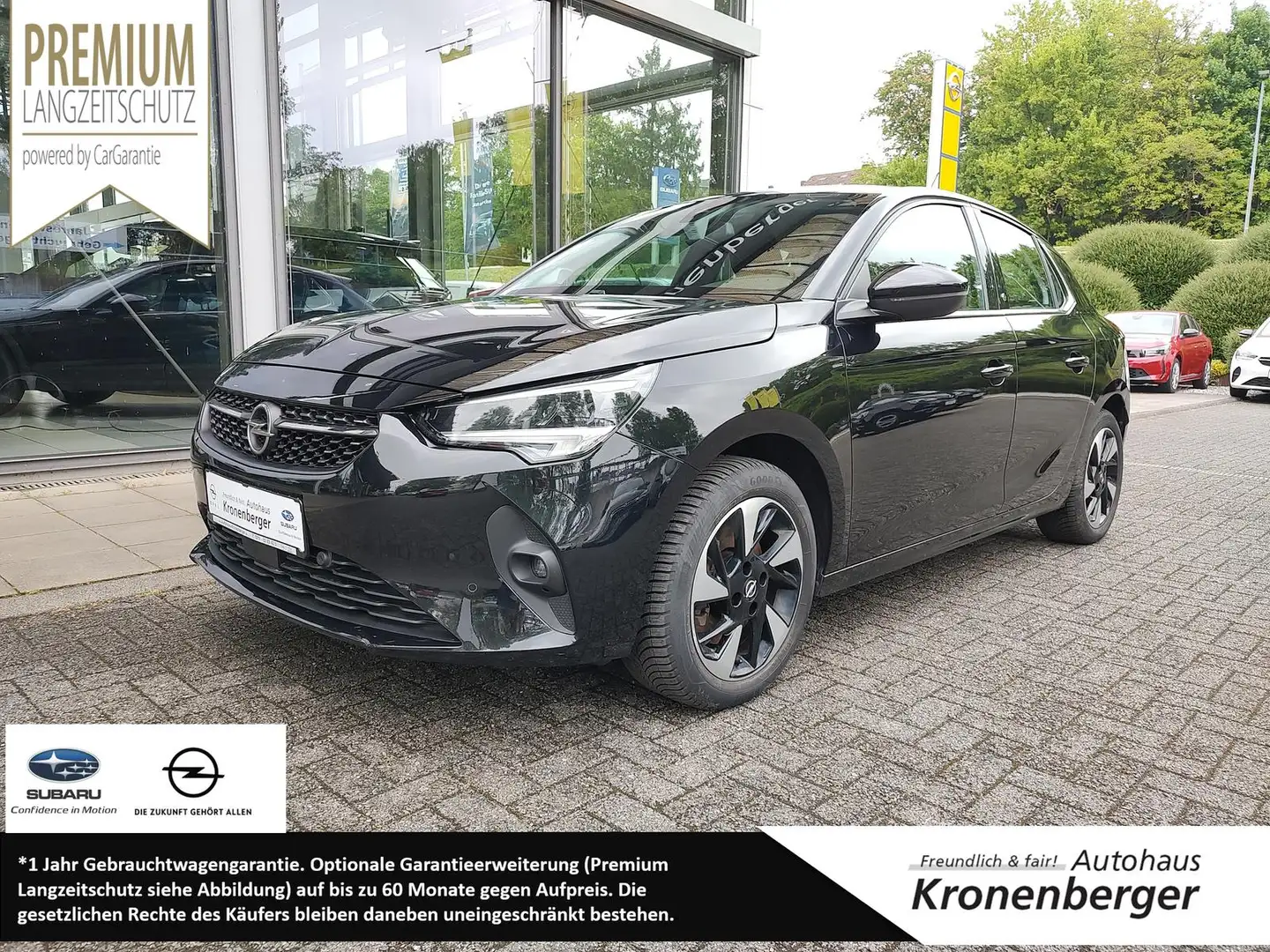Opel Corsa-e Corsa F e Elegance Allwetter PDC SHZ Keyless Noir - 1