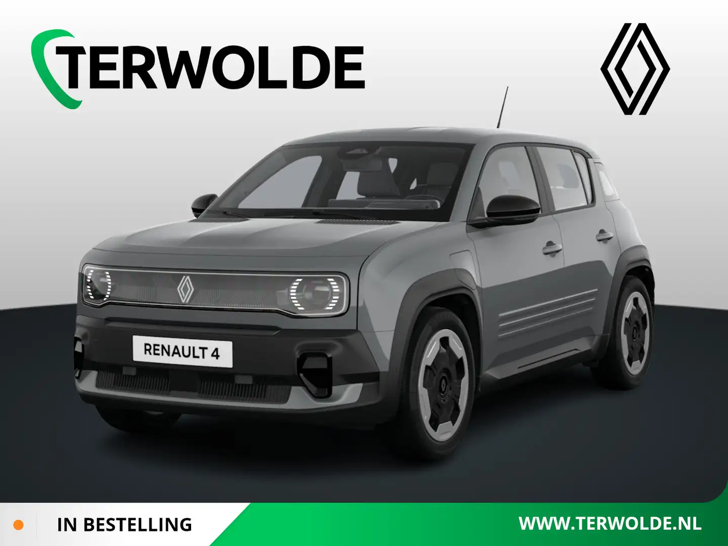 Renault R 4 Evolution | Achteruitrijcamera | Cruise control me Grau - 1