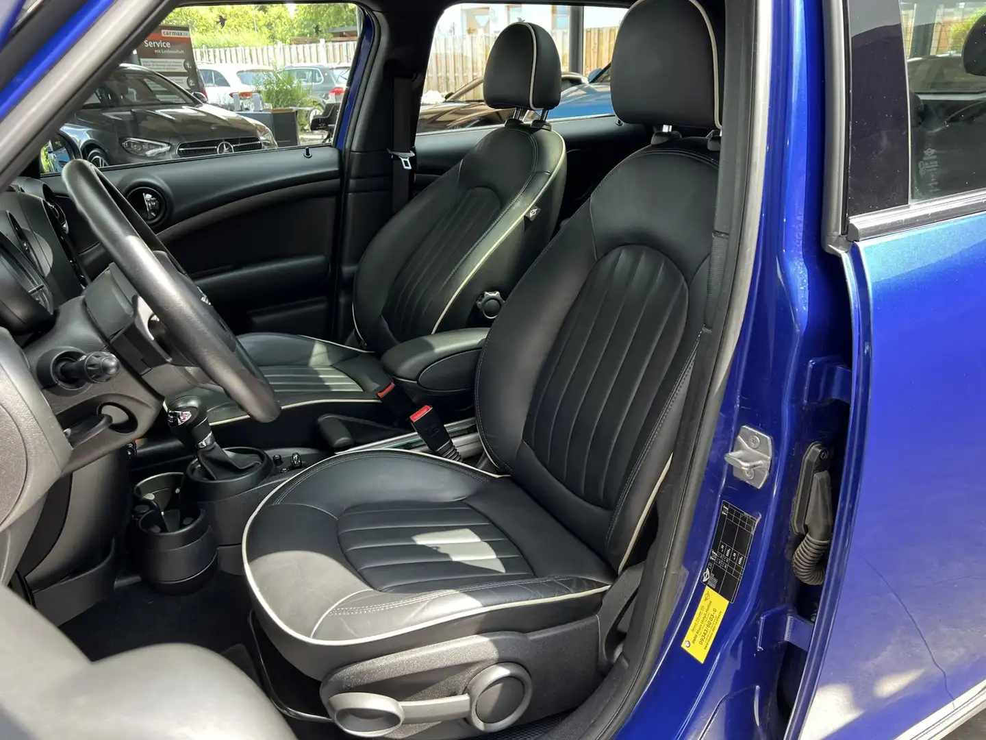 MINI Cooper S Countryman Cooper S Chilli PANO SHZ Navi Leder Blauw - 2