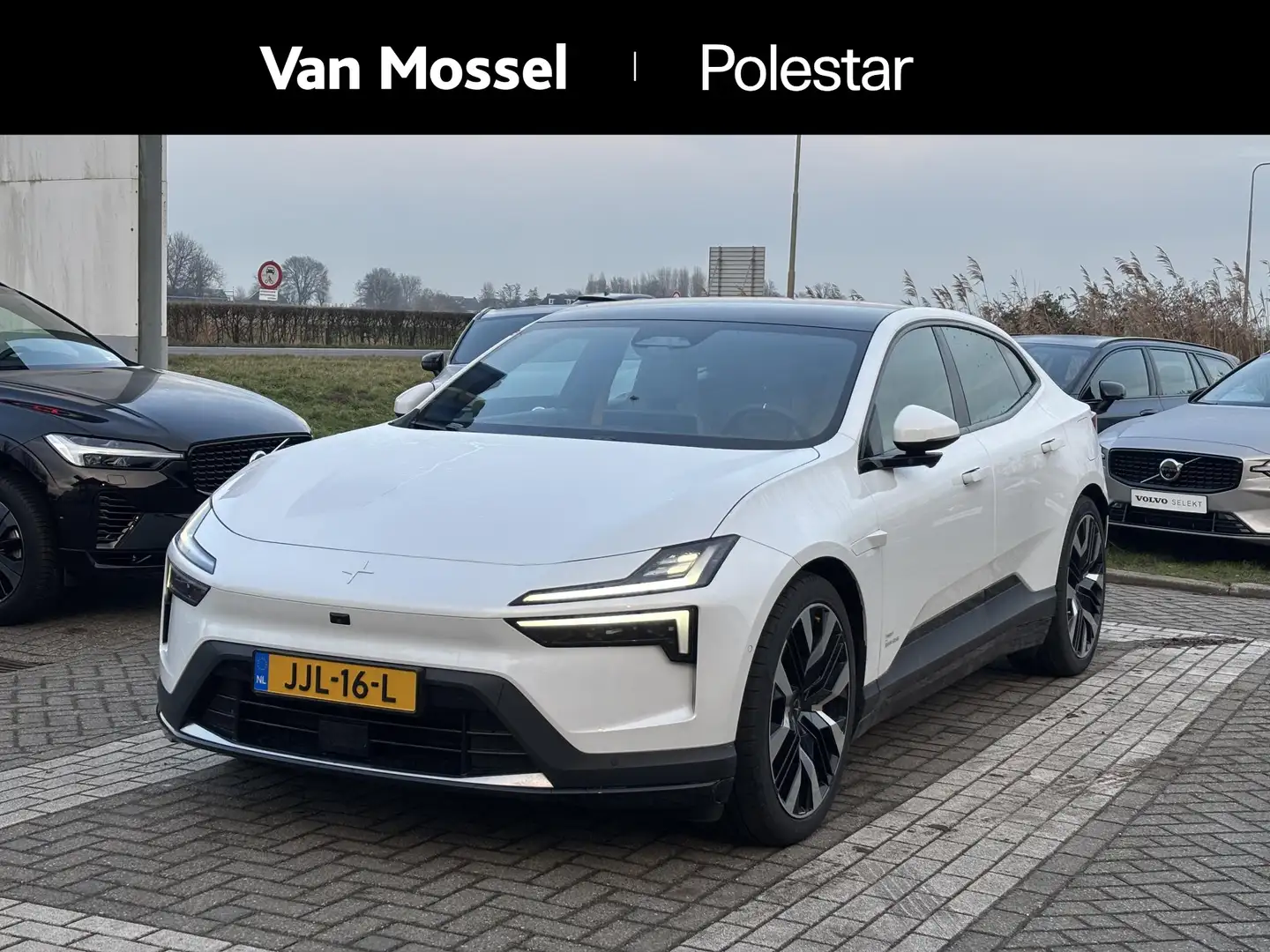 Polestar 4 Long Range Dual motor Performance Prime 100 kWh Blanc - 1
