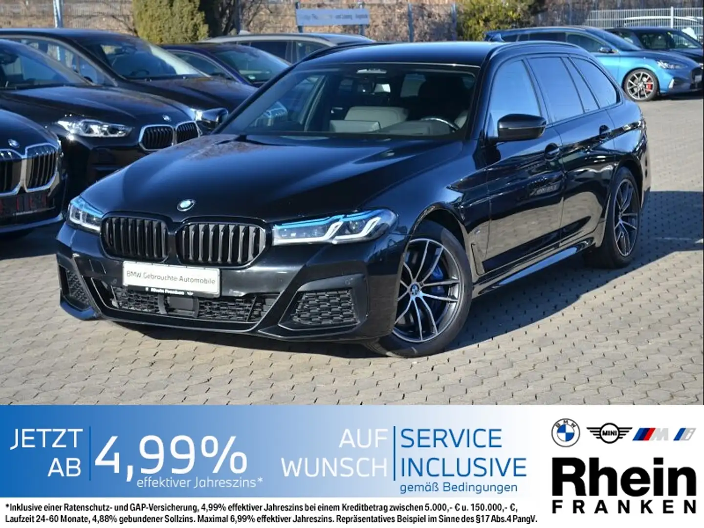 BMW 530 d xDrive M Sport LiveCptProf.Laser.Head-Up Nero - 1