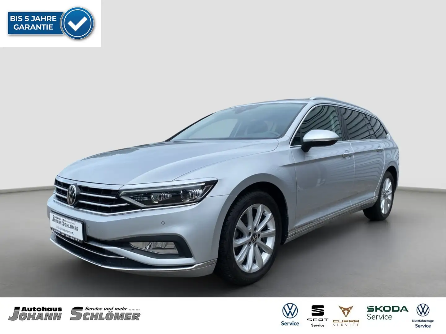 Volkswagen Passat Variant 2.0 TDI Elegance NAVI AHK KAMERA Klima Navi Zilver - 1