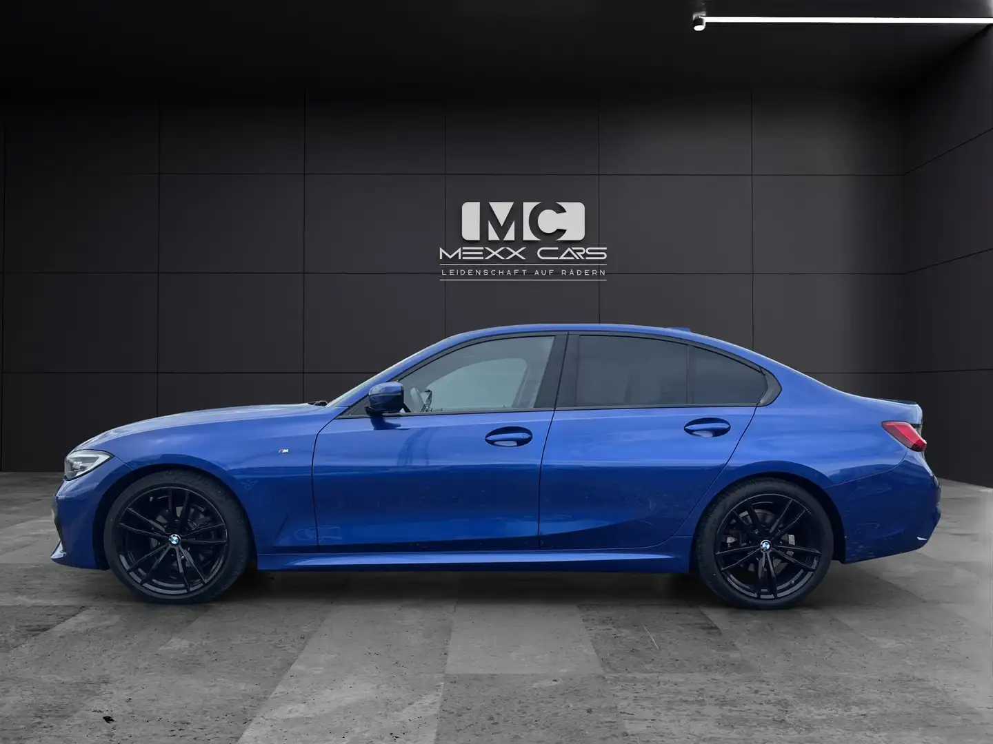 BMW 320 320d xDrive 48V Mild-Hybrid-Technologie Aut. Blau - 2