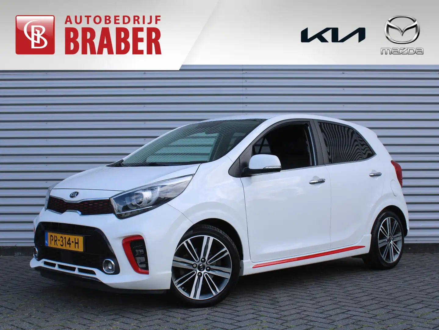 Kia Picanto 1.2 CVVT GT-Line | Stuur-/stoelverwarming | Clima Wit - 1