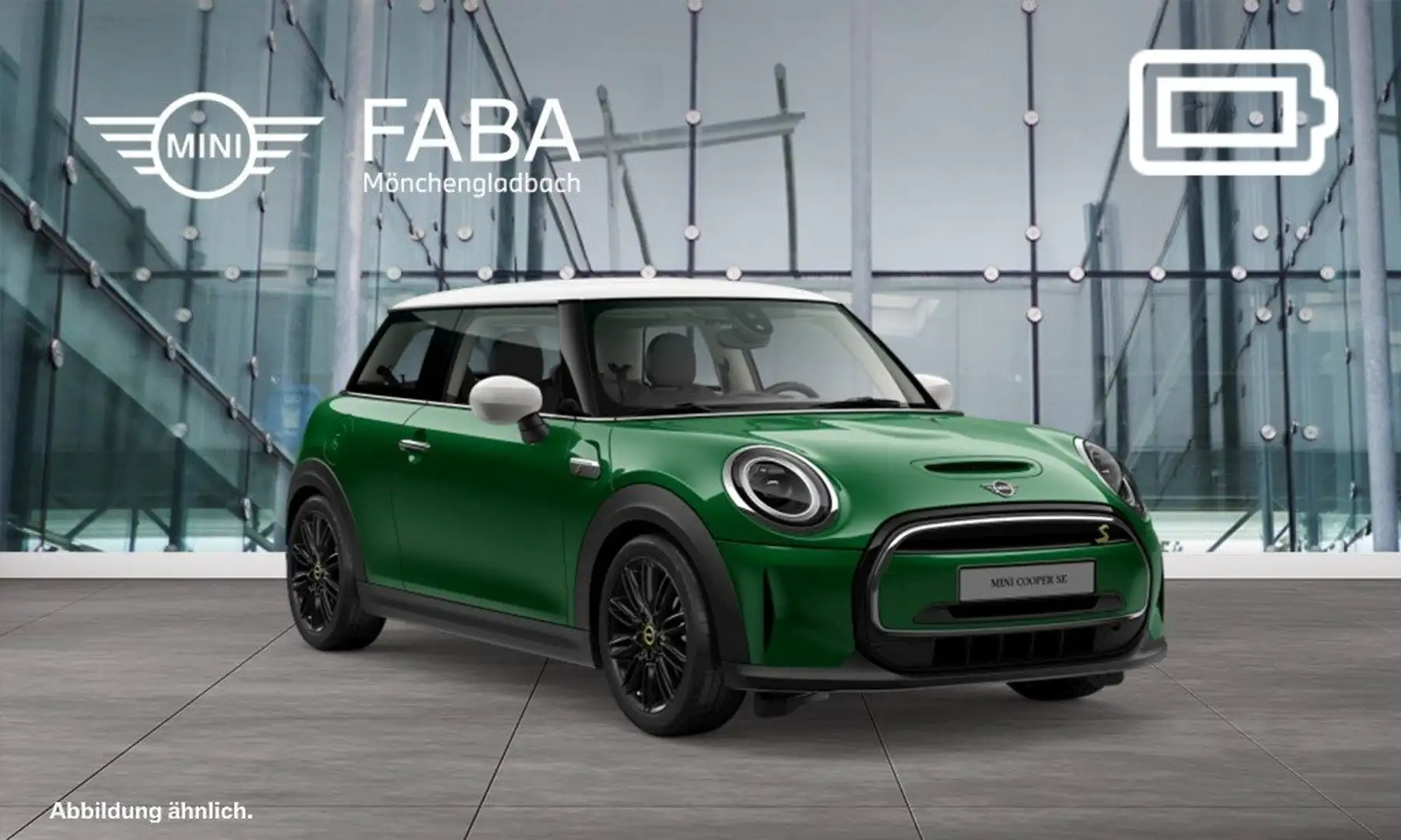 MINI Cooper SE Hatch DAB LED Navi Tempomat Klimaaut. Grün - 1