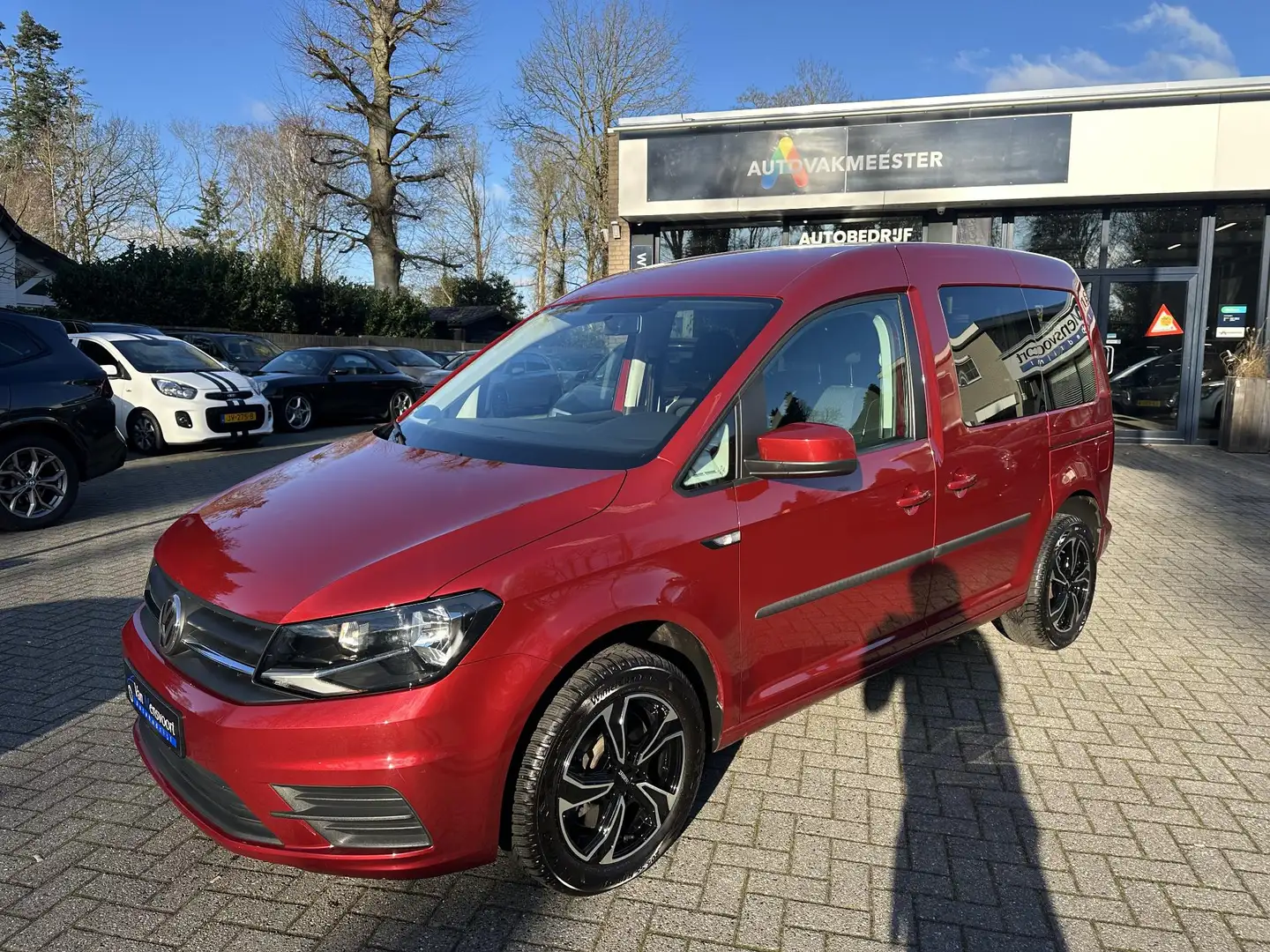 Volkswagen Caddy 1.4 TSI 125PK H6 Trendline 1eEig|Climate|Cruise|Tr Rouge - 2