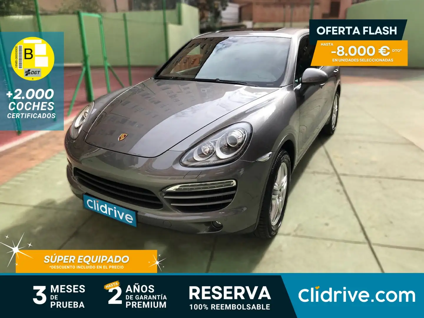 Porsche Cayenne 3.0 TD Tiptronic Gris - 1