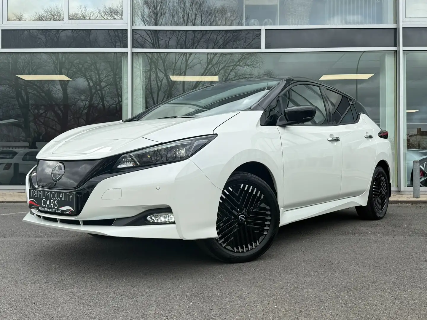 Nissan Leaf 62 kWh TEKNA / 360°CAM / CARPLAY / ZETEL&STUURVRWM Blanco - 1