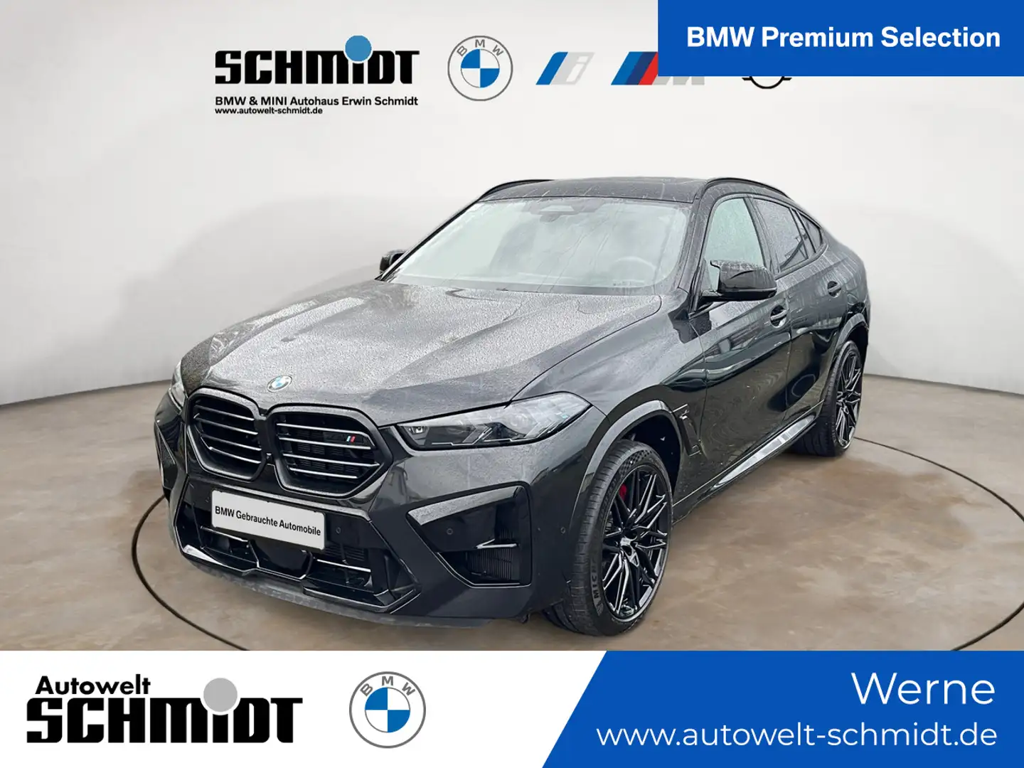 BMW X6 M Competition +Panorama Sky +Innovationspaket Чёрный - 1