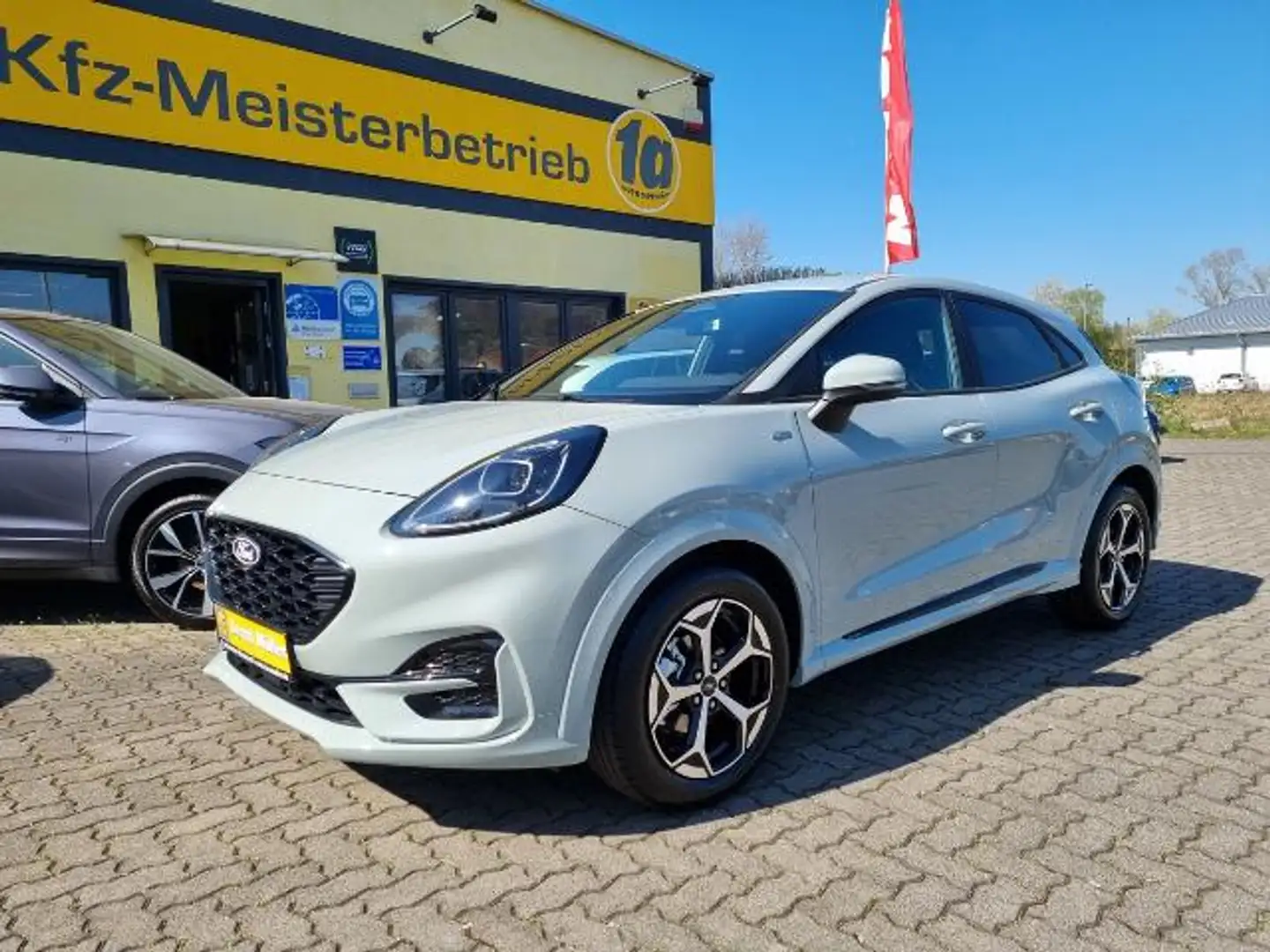 Ford Puma 1.0 EB Hybrid ST-LINE Navi Kamera Alu 17" -NEU! Grau - 2