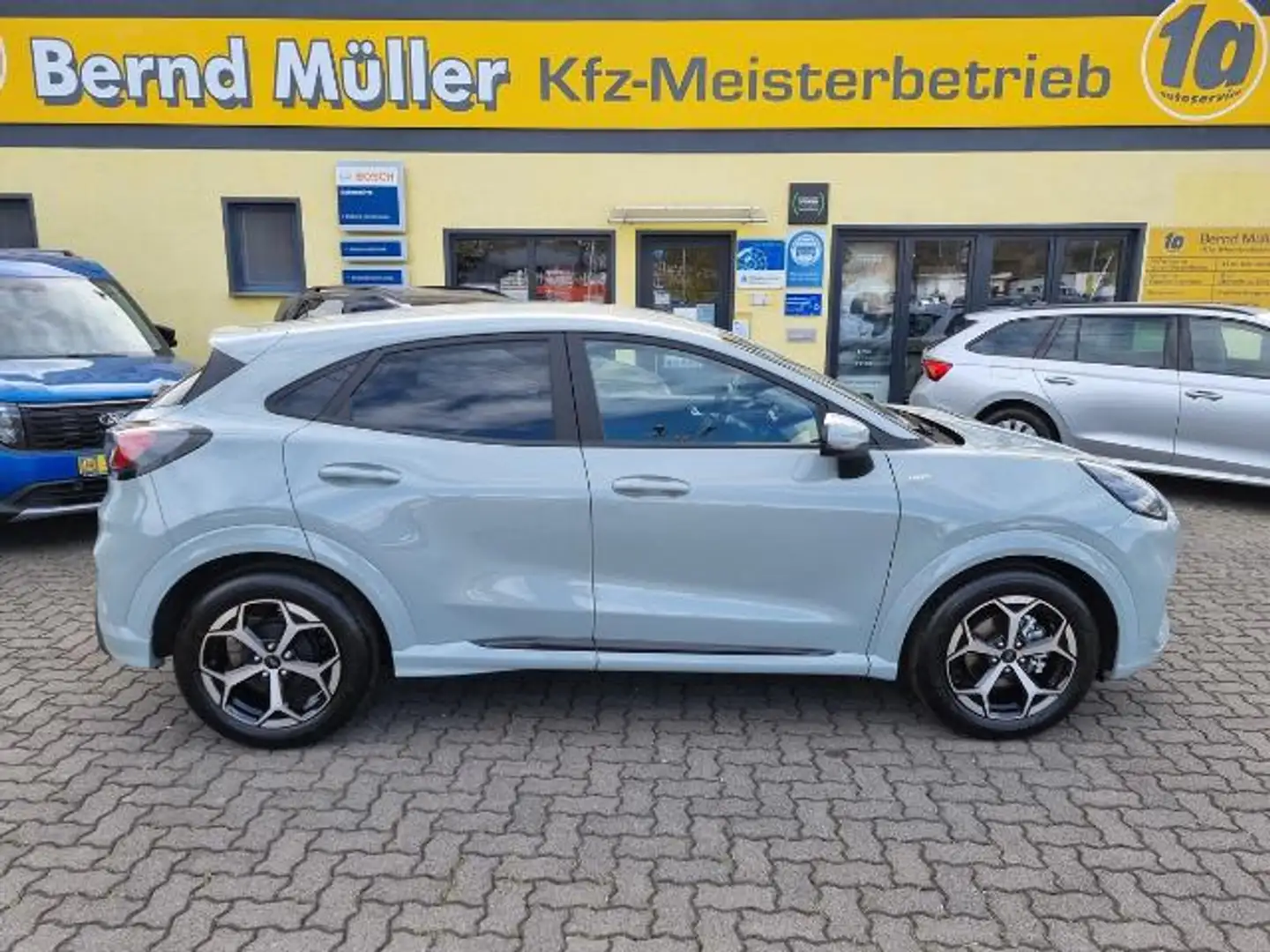 Ford Puma 1.0 EB Hybrid ST-LINE Navi Kamera Alu 17" -NEU! Grau - 1