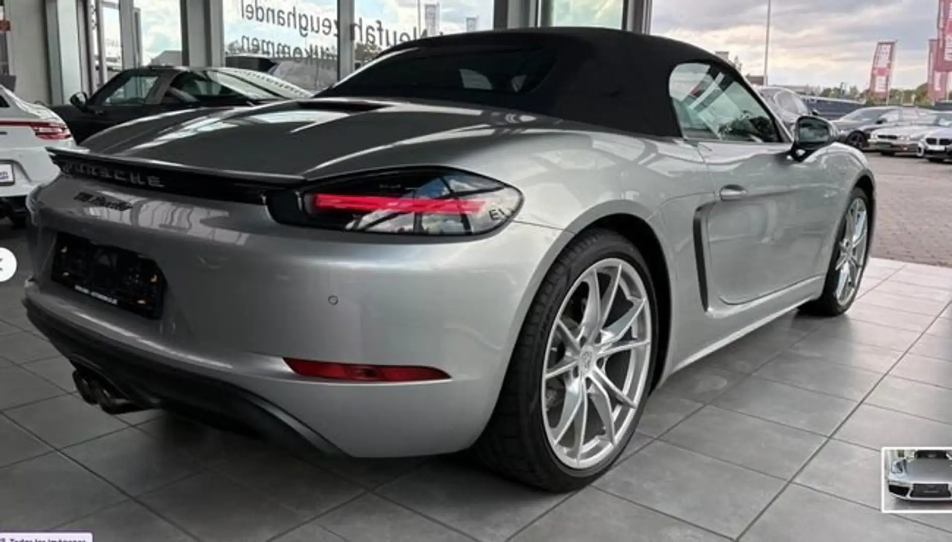 Porsche 718 Spyder Boxster PDK Plateado - 2