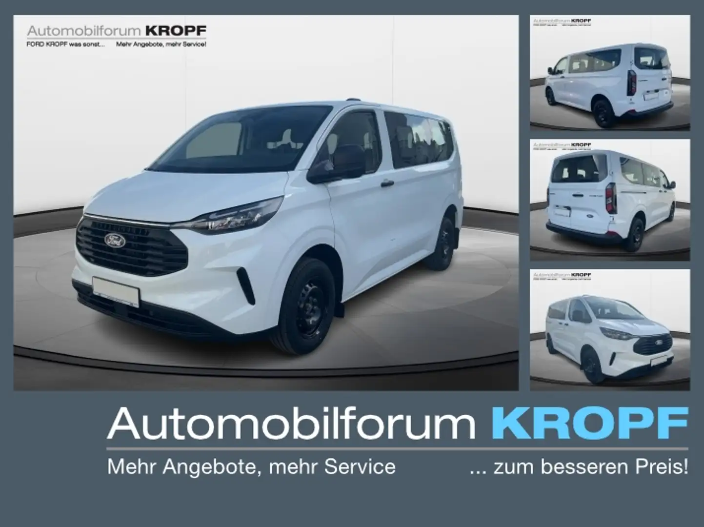 Ford Transit Custom Kombi 2.0 EcoB. L1 Trend LED NAVI Weiß - 1