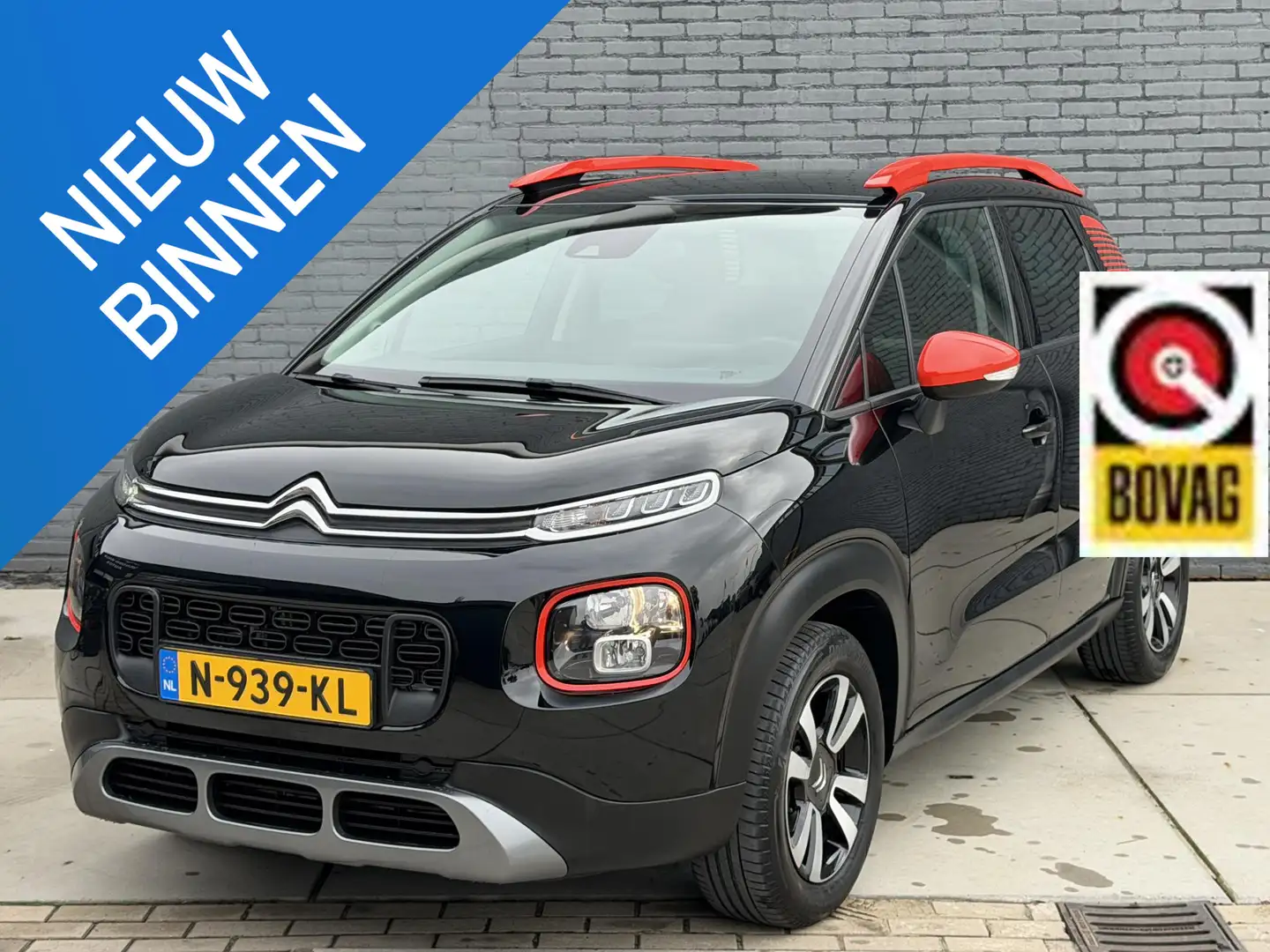 Citroen C3 Aircross 1.2 PureTech S&S C-Series NAVI | A/C | CRUISE | CA Zwart - 1