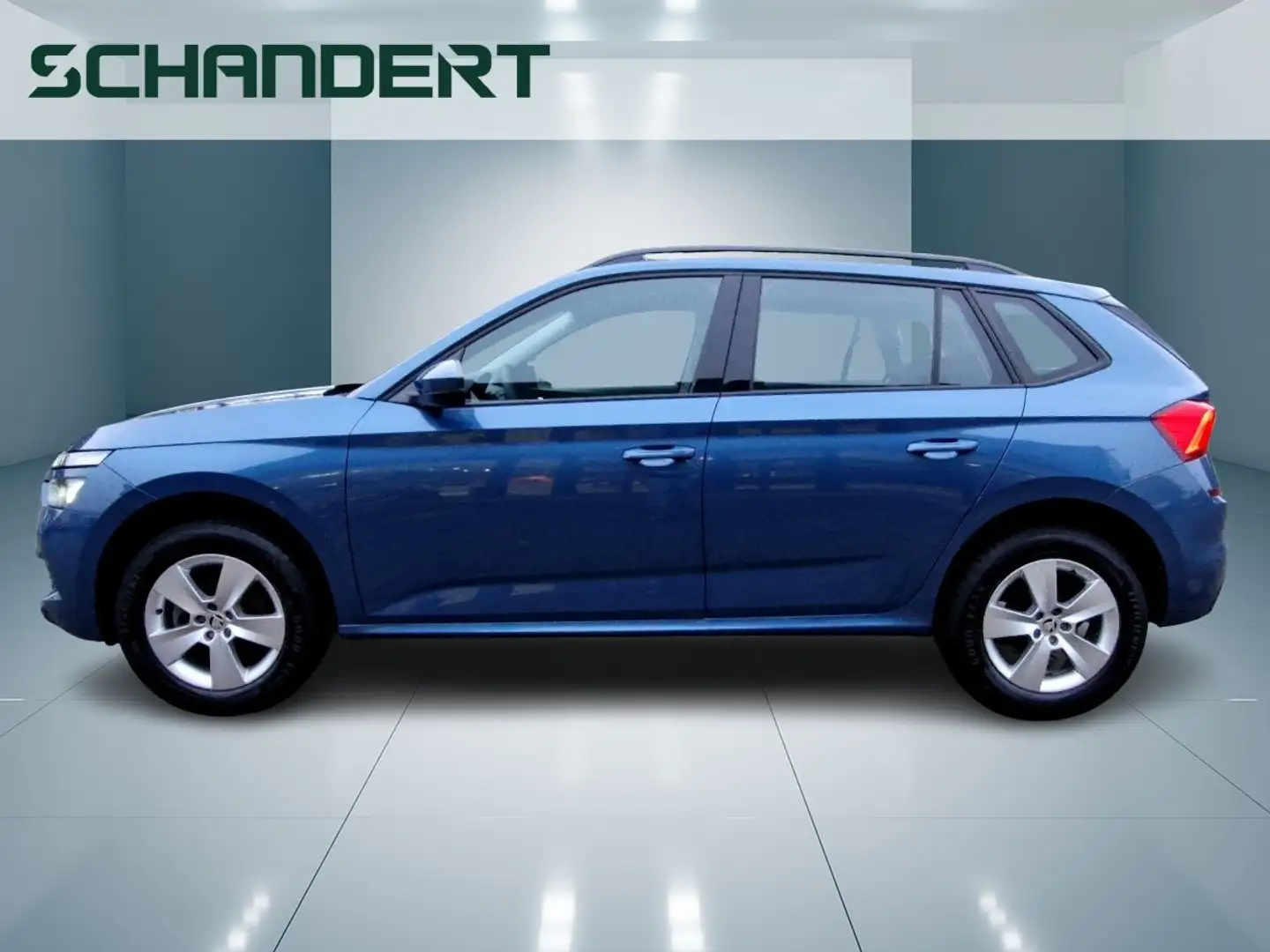 Skoda Kamiq 1.0 TSI Active LED AHK Sitzhzg. Klima DAB Blau - 2