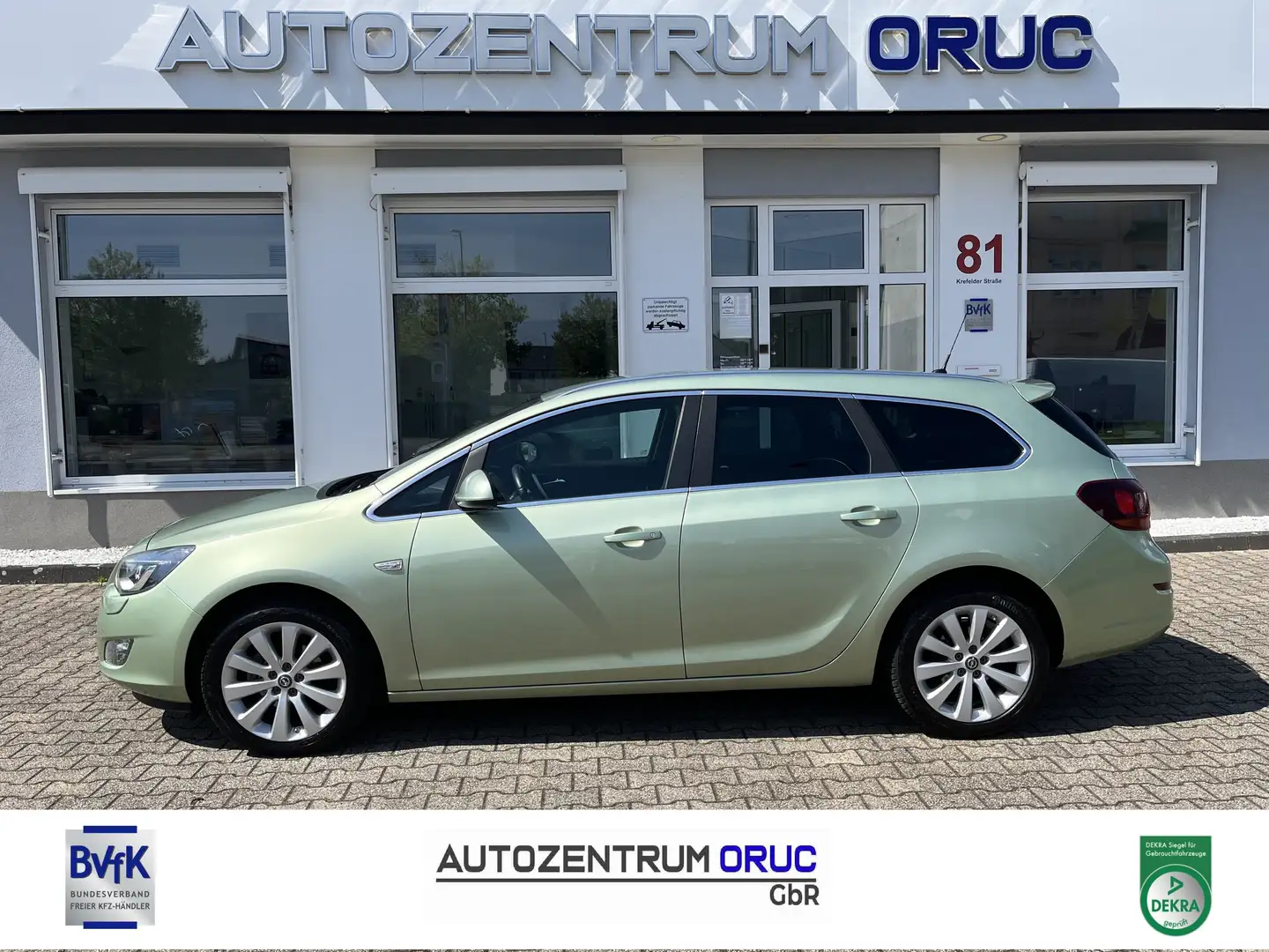Opel Astra 1.4 Turbo Sports Tourer Innovation*Xenon* Grün - 1