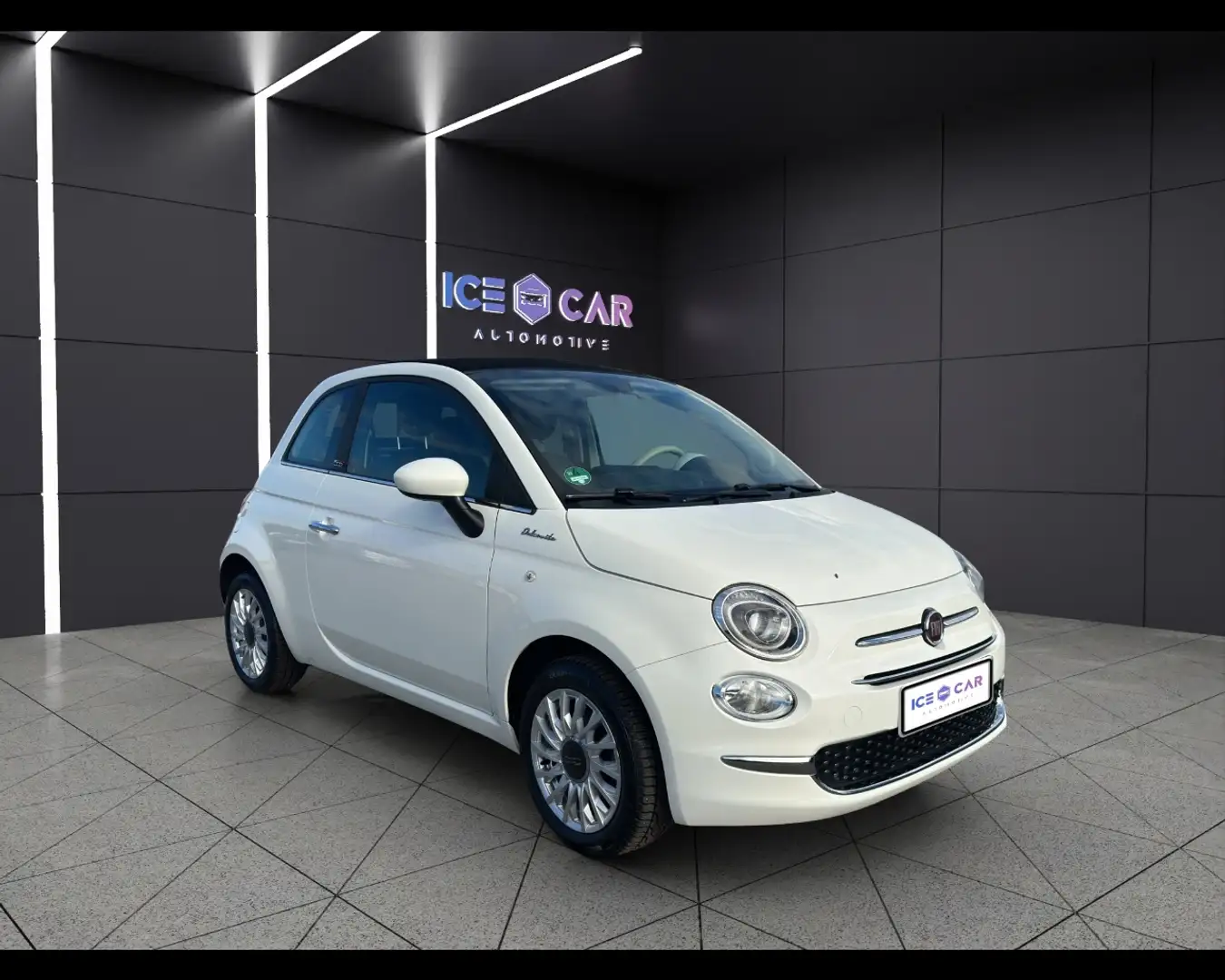 Fiat 500C - 500 C 1.0 Hybrid Dolcevita Wit - 2