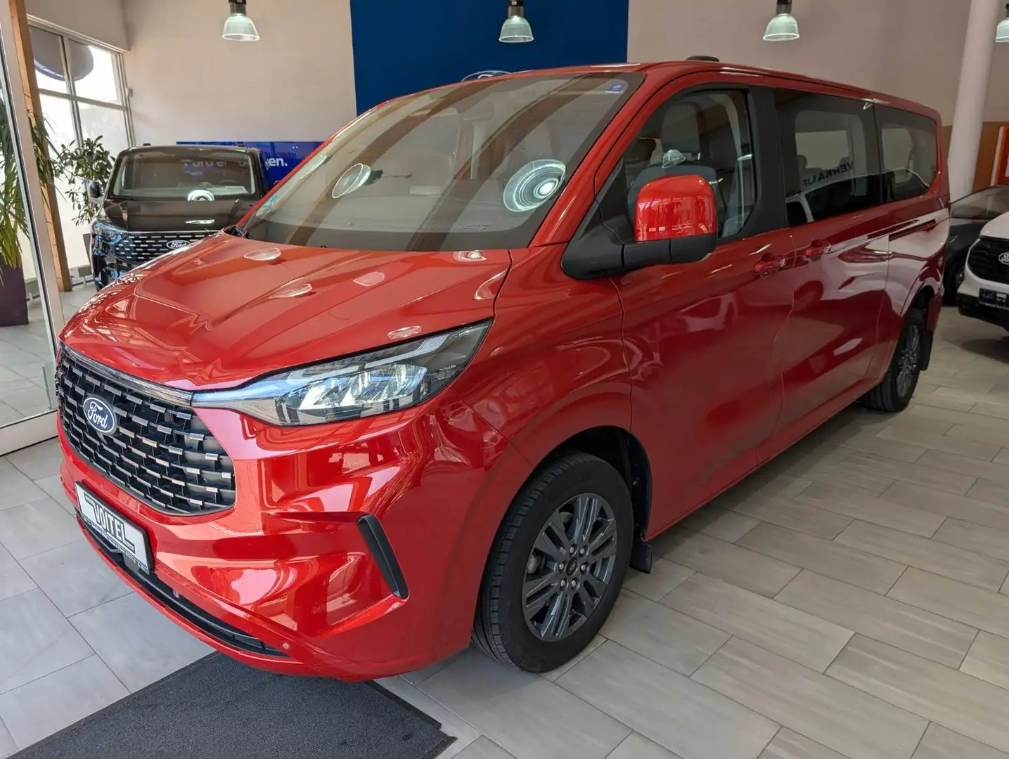 Ford Tourneo Custom Tit. 2.0 L2 NEUES MODELL Rot - 1